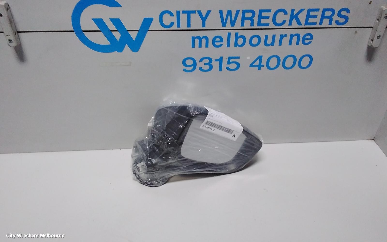 MAZDA 2 RIGHT DOOR MIRROR, DJ/DL, HATCH/SEDAN, W/ SIDE FLASHER, MANUAL FOLD, NON BLIND SPOT TYPE, COLOUR CODED, 01/2017 - 10/2019