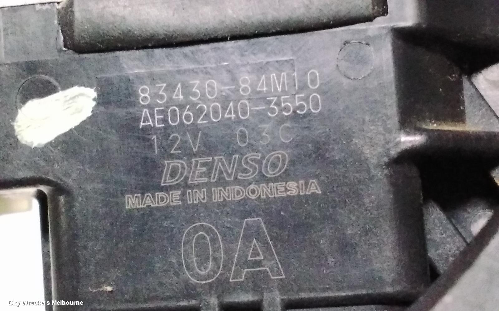 SUZUKI BALENO RIGHT FRONT WINDOW REG/MOTOR, EW, 04/2016 - 12/2022