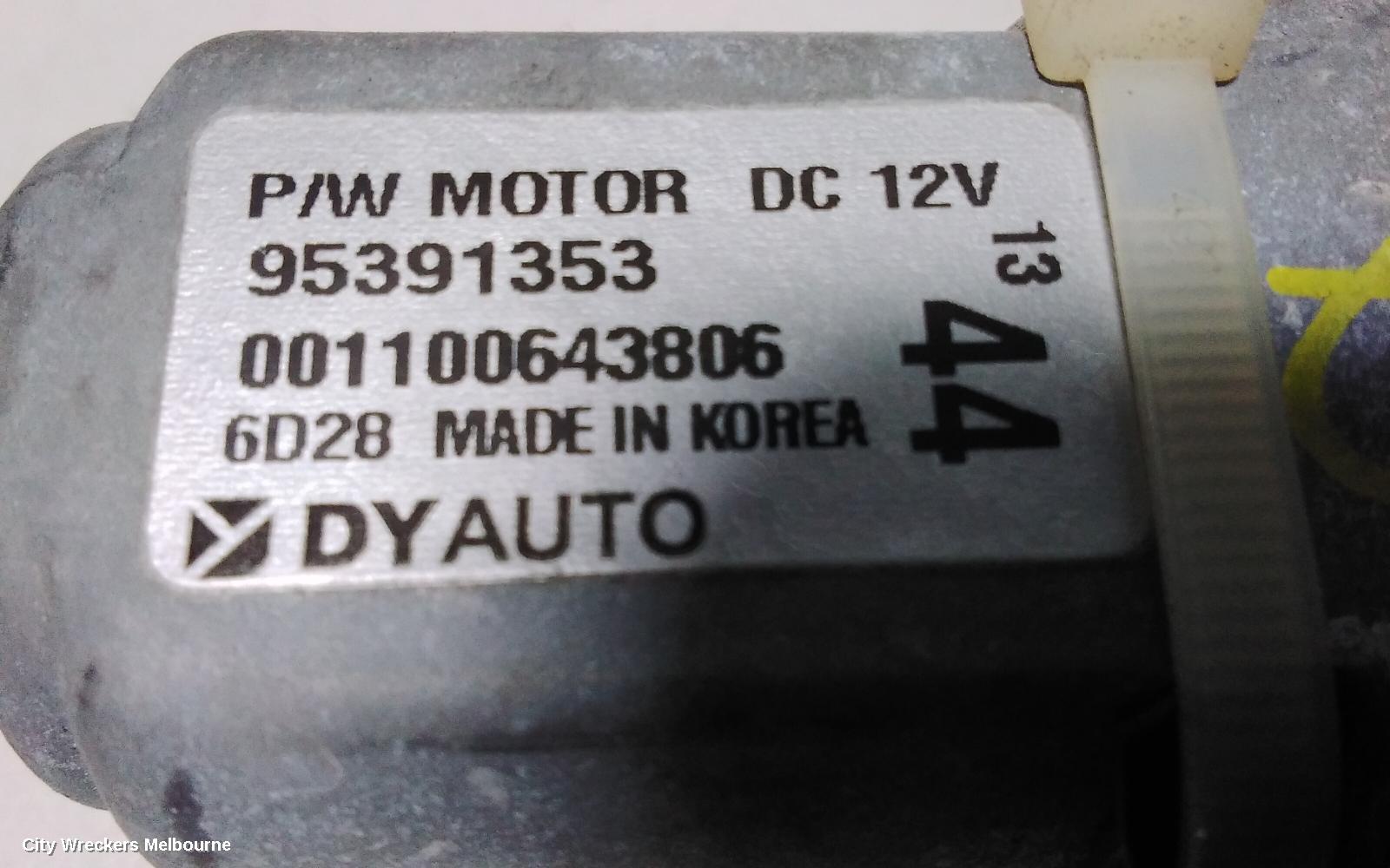 HOLDEN CAPTIVA RIGHT REAR WND REG/MOTOR, CG, CAPTIVA 7 (VIN KL3C), DOOR REG ASSY (REG AND MOTOR), 03/2009 - 06/2018