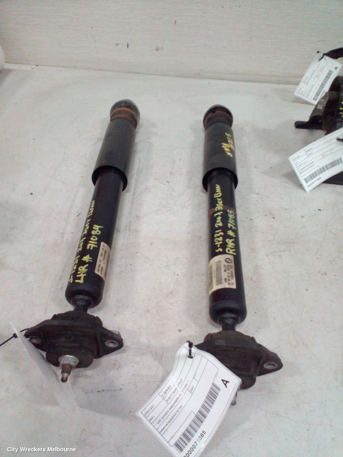 BMW 3 SERIES LEFT REAR STRUT, ***USE SHOCK ABSORBER PART TYPE***