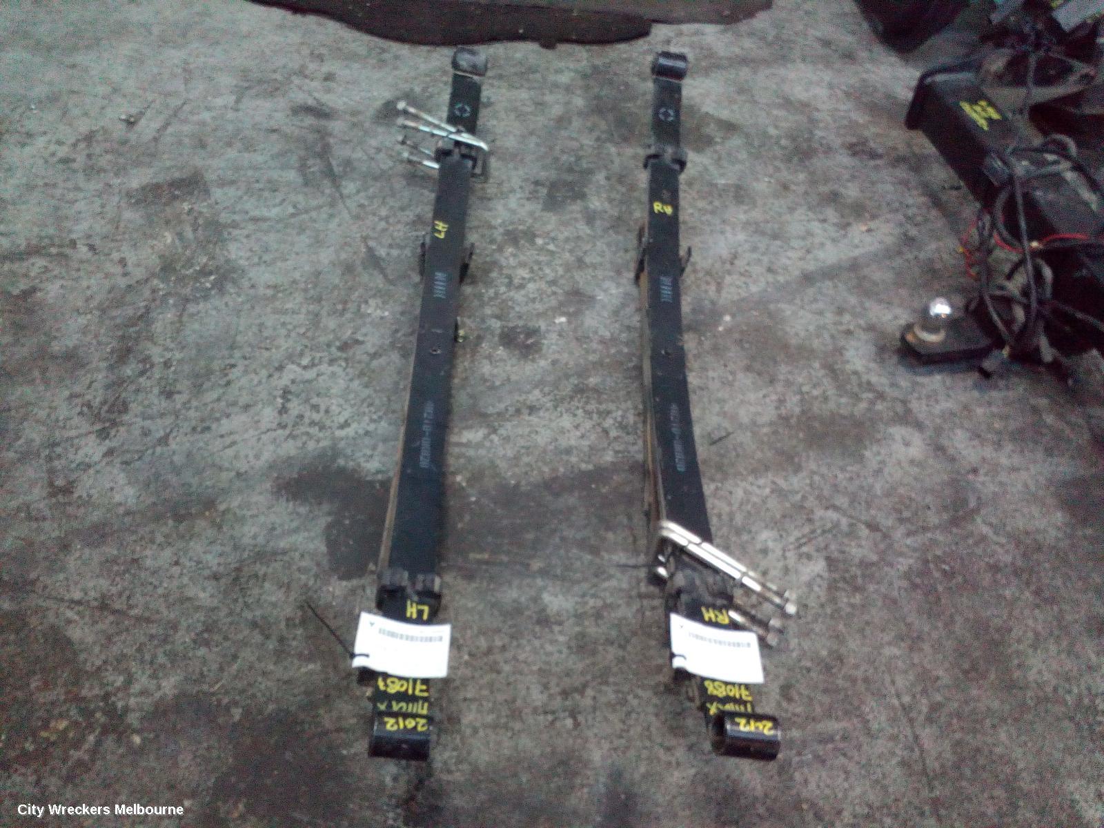 TOYOTA HILUX REAR LEAF SPRING, LH SIDE, 4WD TYPE, 03/2005 - 08/2015