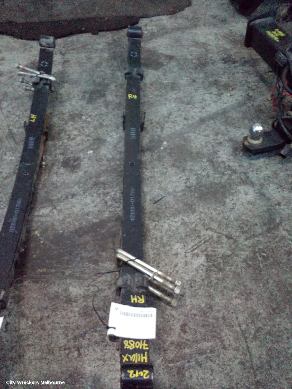 TOYOTA HILUX REAR LEAF SPRING, RH SIDE, 4WD TYPE, 03/2005 - 08/2015
