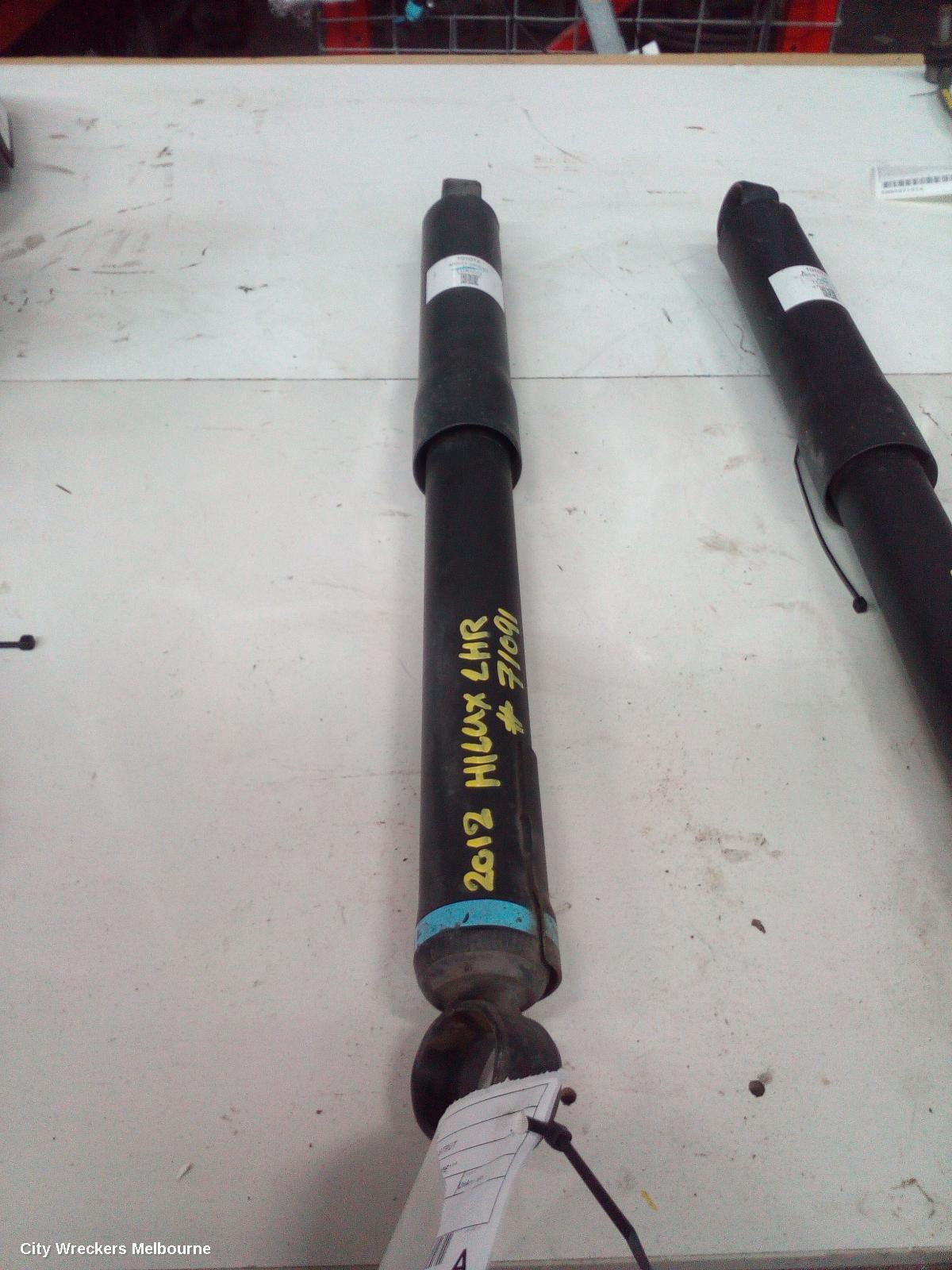 TOYOTA HILUX LEFT REAR STRUT, ***USE SHOCK ABSORBER PART TYPE***