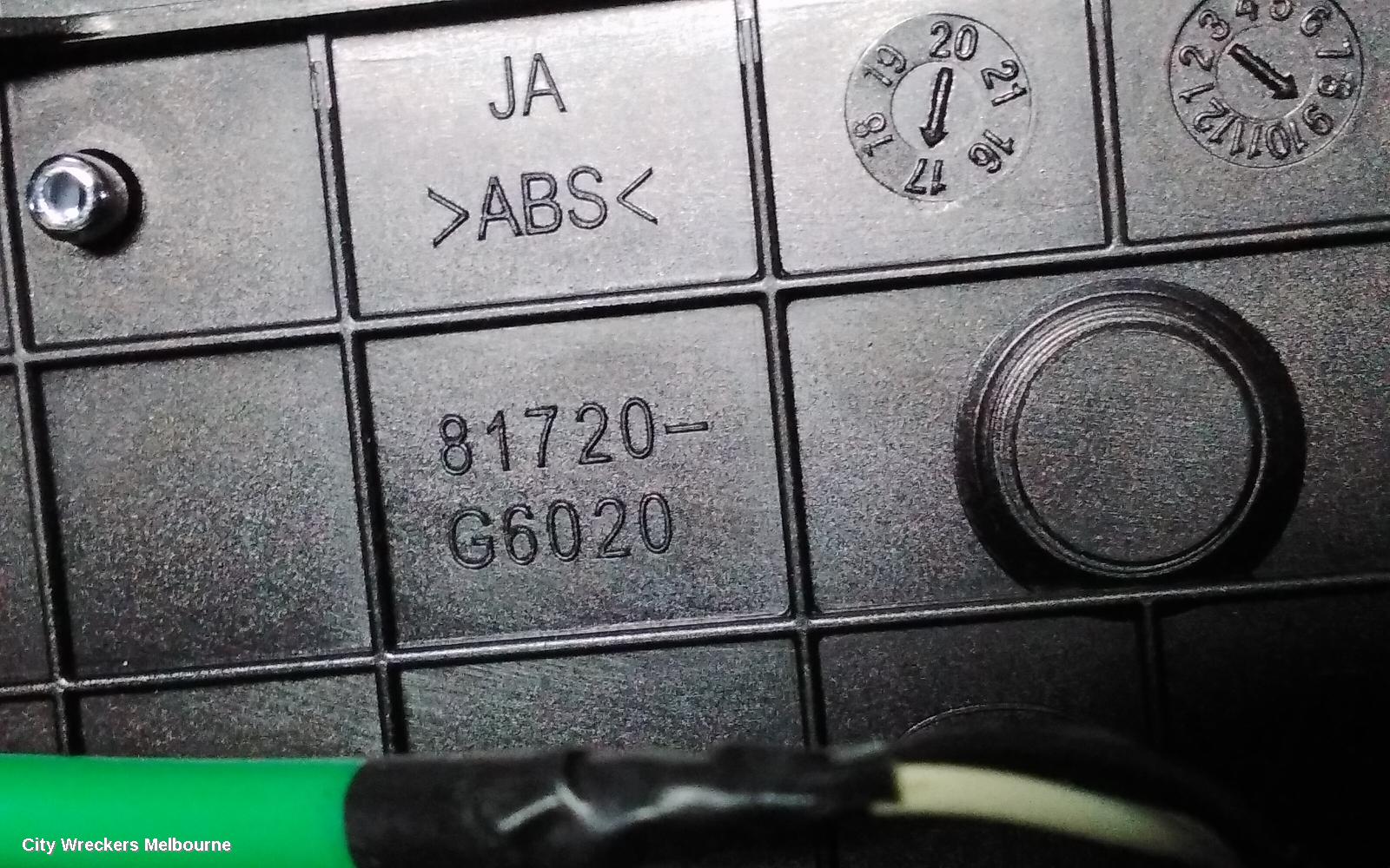 KIA PICANTO TAILGATE HANDLE, JA, 05/2017 ONWARDS