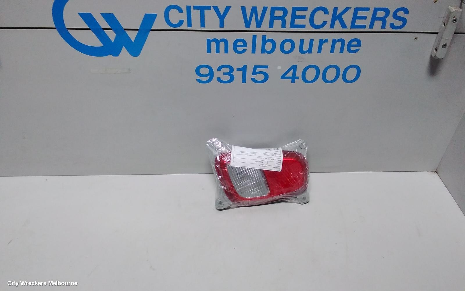 KIA PICANTO LEFT TAILLIGHT, BUMPER REFLECTOR, JA, 05/2017 ONWARDS