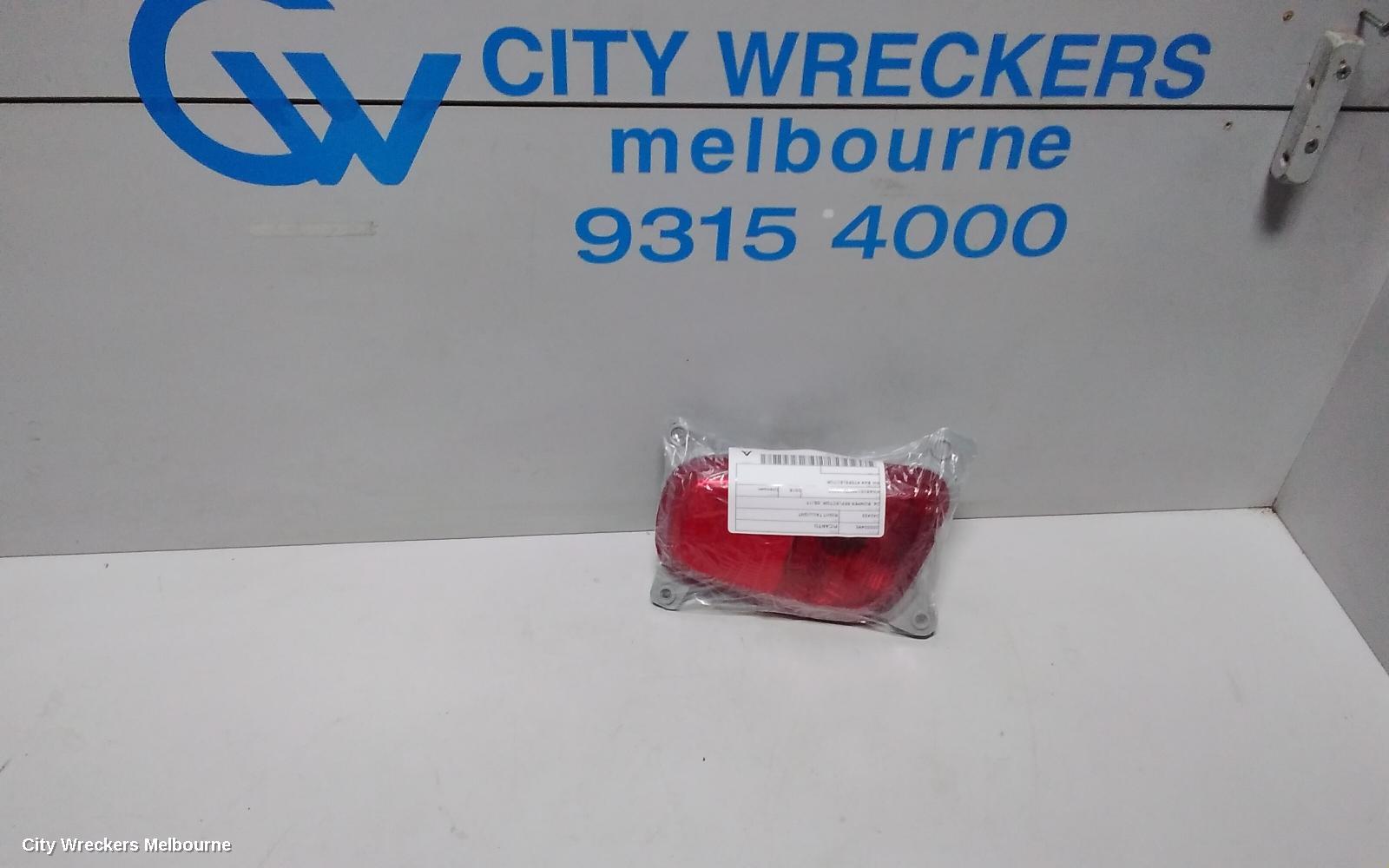 KIA PICANTO RIGHT TAILLIGHT, JA, BUMPER REFLECTOR, 05/2017 ONWARDS