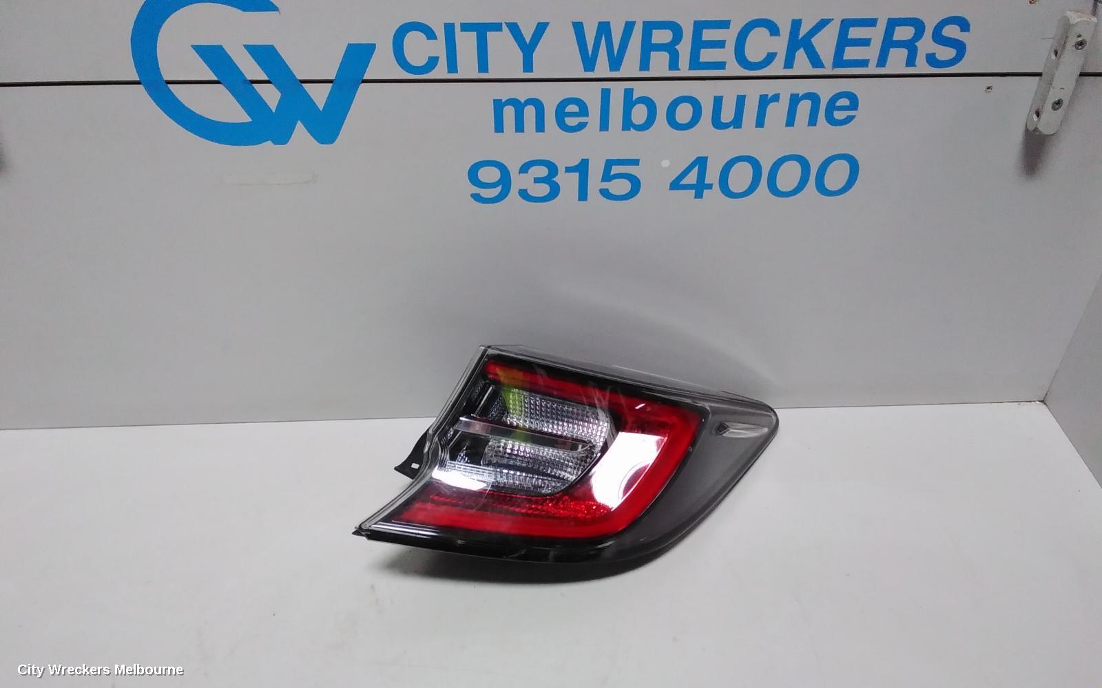 TOYOTA COROLLA RIGHT TAILLIGHT, E210, HATCH, 07/2018 ONWARDS