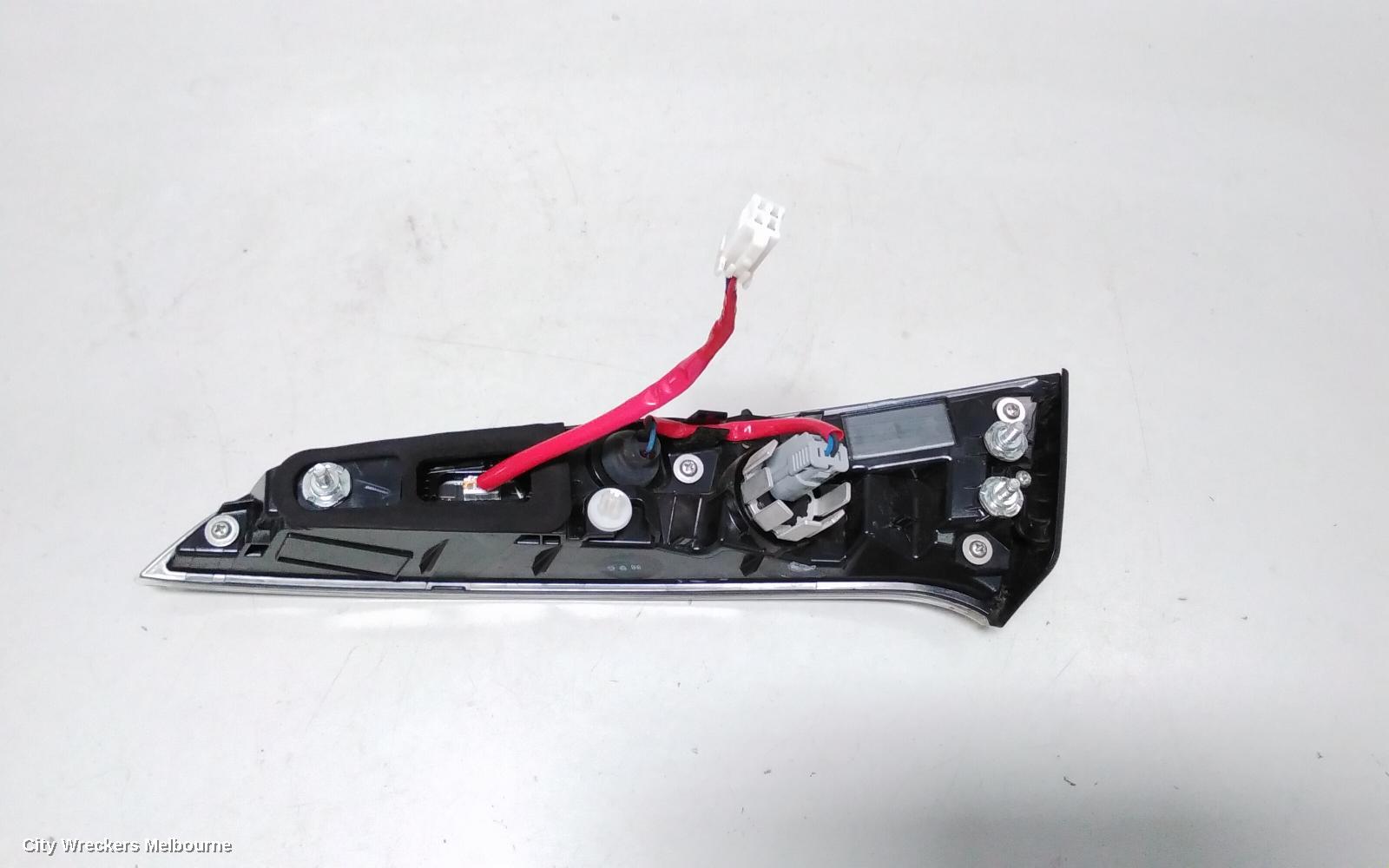 TOYOTA COROLLA REAR GARNISH, TAILGATE LAMP (LH SIDE), E210, HATCH, 07/2018 ONWARDS