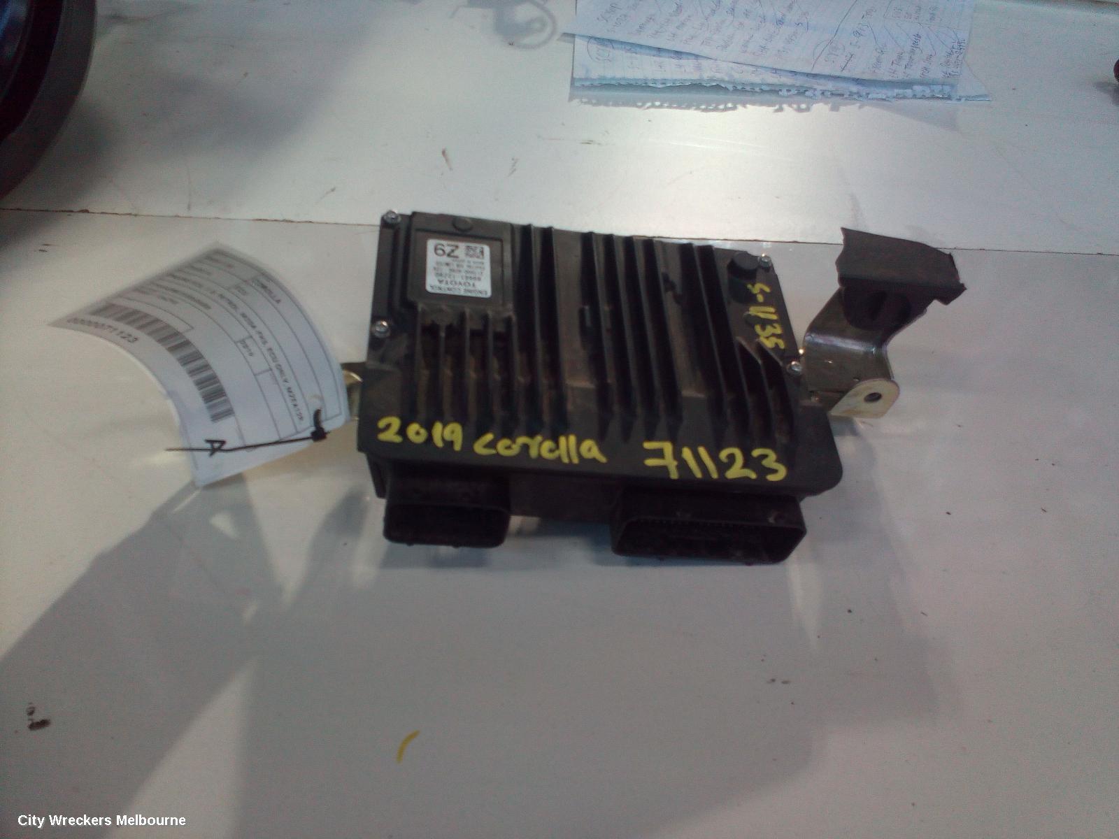 TOYOTA COROLLA ECU, ENGINE ECU, 2.0, PETROL, M20A-FKS, ECU ONLY, MZEA12R, 07/2018 ONWARDS