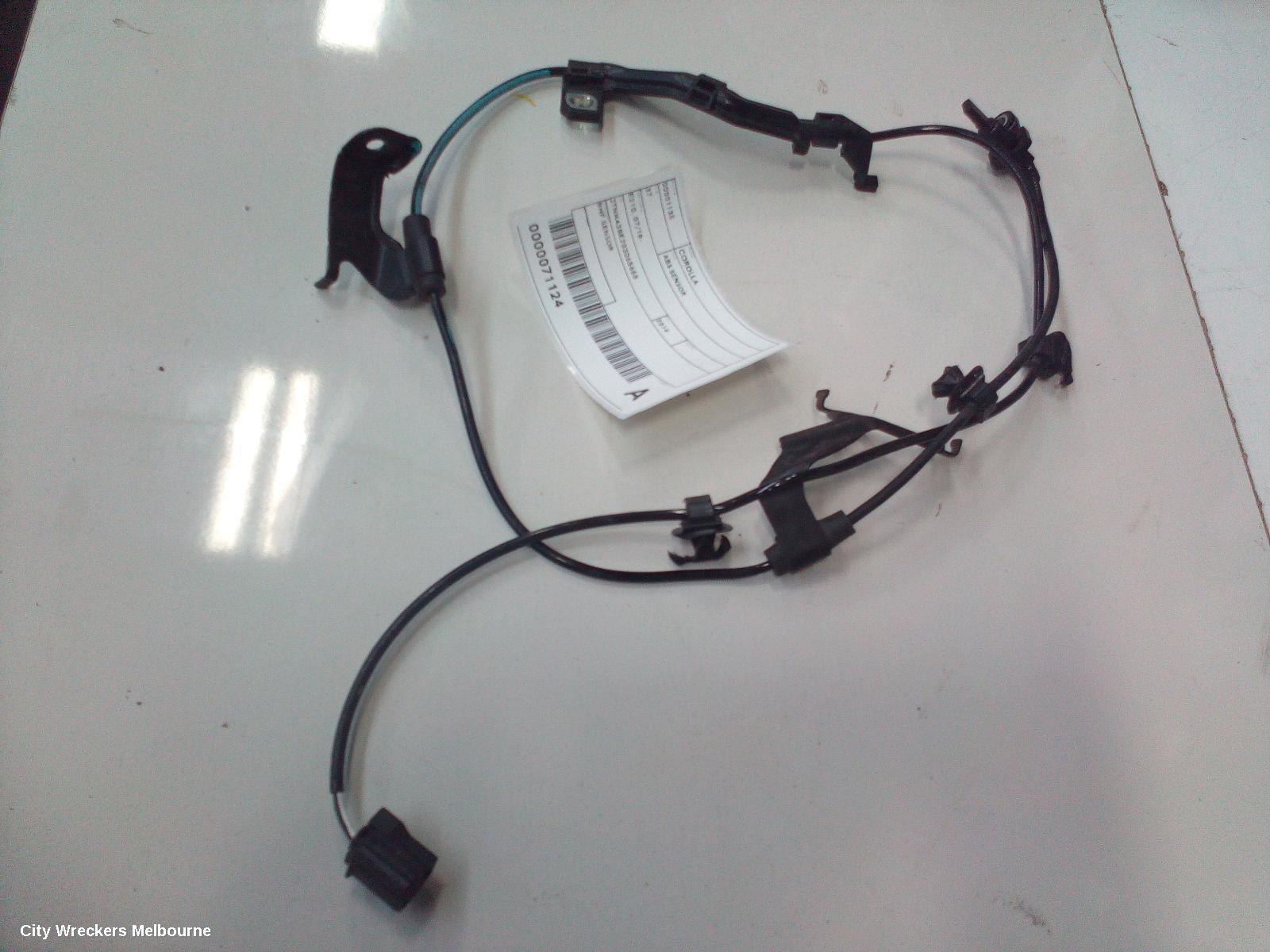 TOYOTA COROLLA ABS SENSOR, RH FRONT, E210, 07/2018 ONWARDS