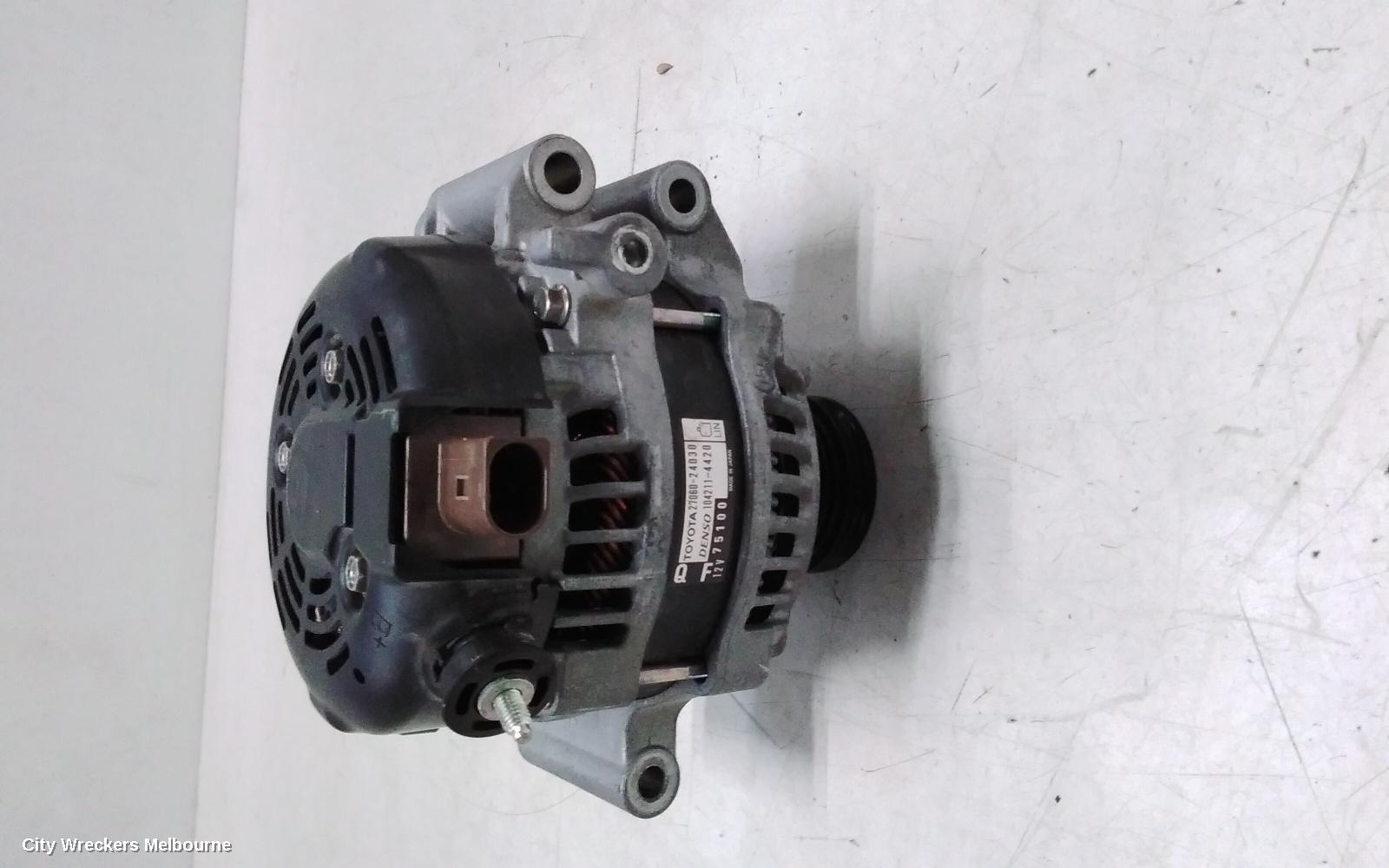 TOYOTA COROLLA ALTERNATOR, E210, PETROL, 2.0, M20A-FKS, 07/2018 ONWARDS