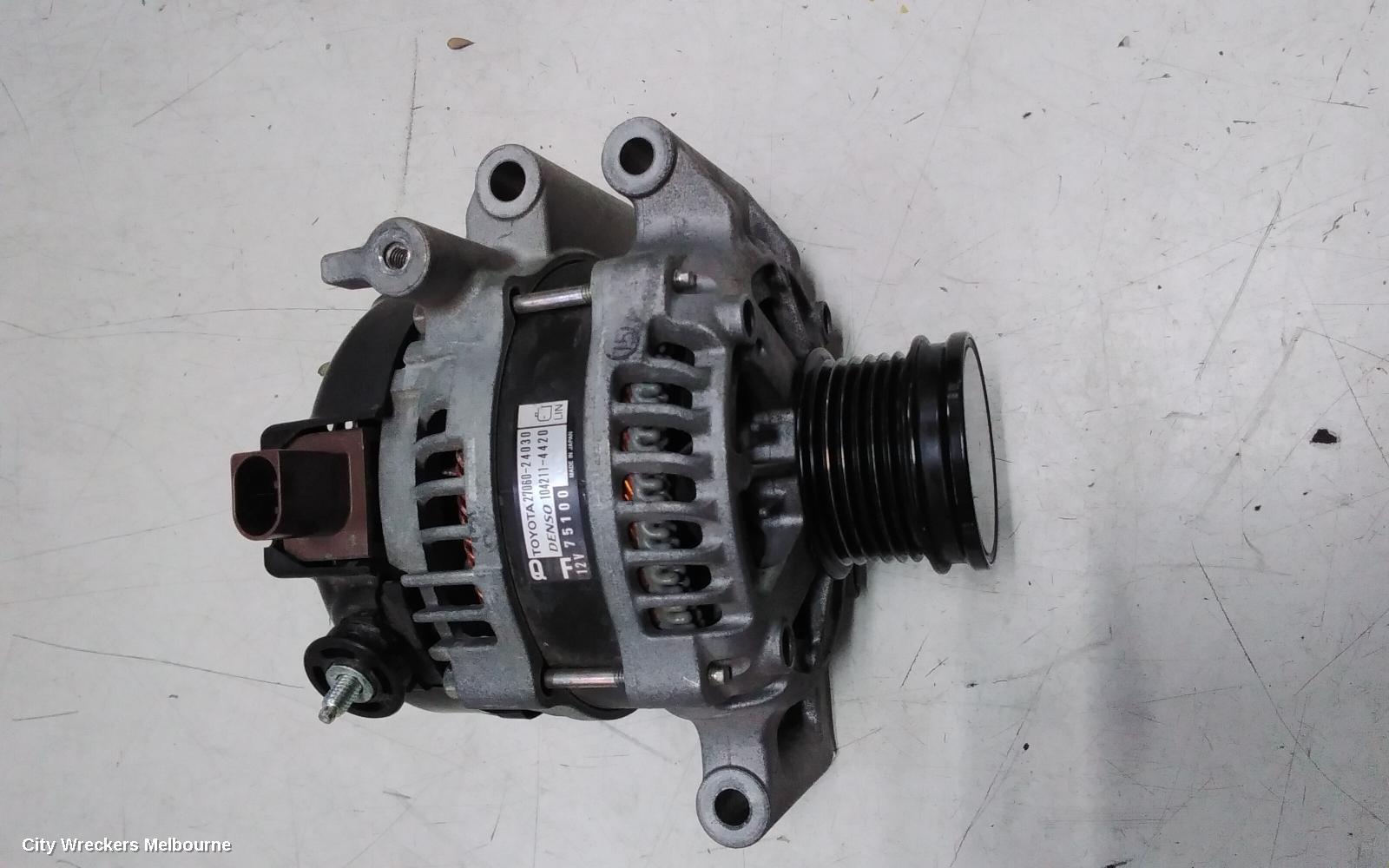 TOYOTA COROLLA ALTERNATOR, E210, PETROL, 2.0, M20A-FKS, 07/2018 ONWARDS