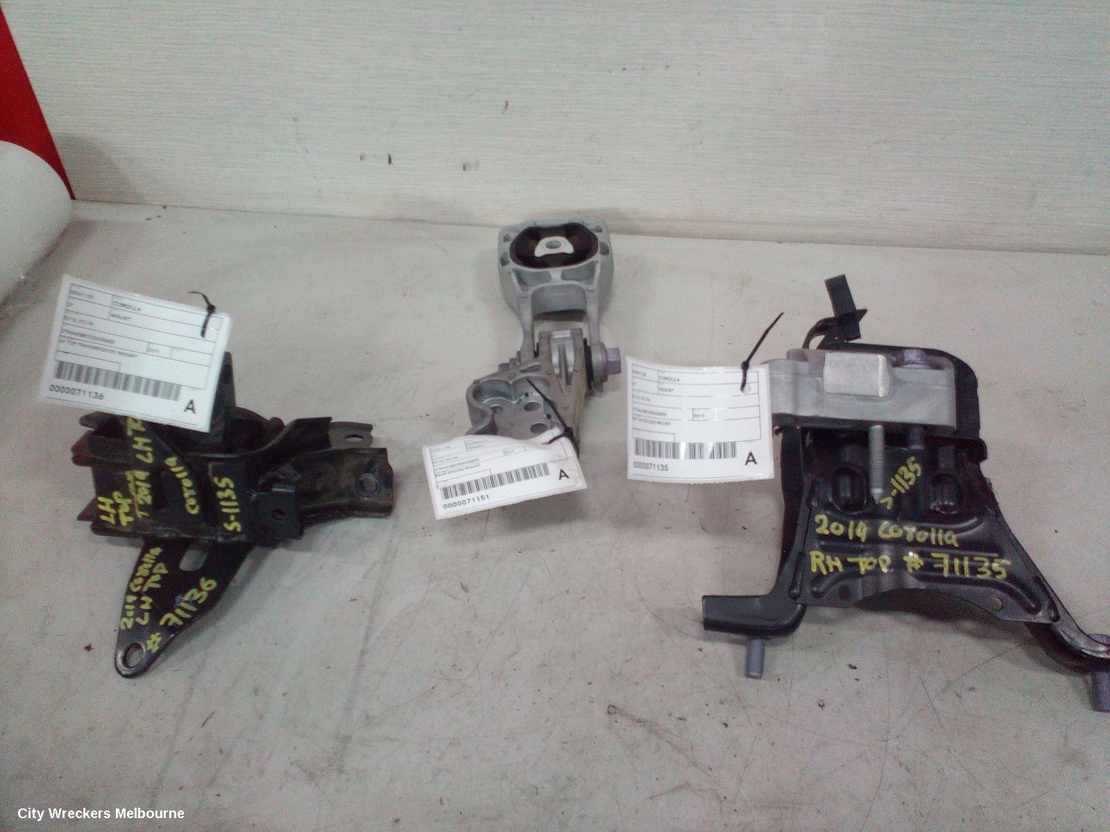 TOYOTA COROLLA MOUNT, E210, 07/2018 ONWARDS