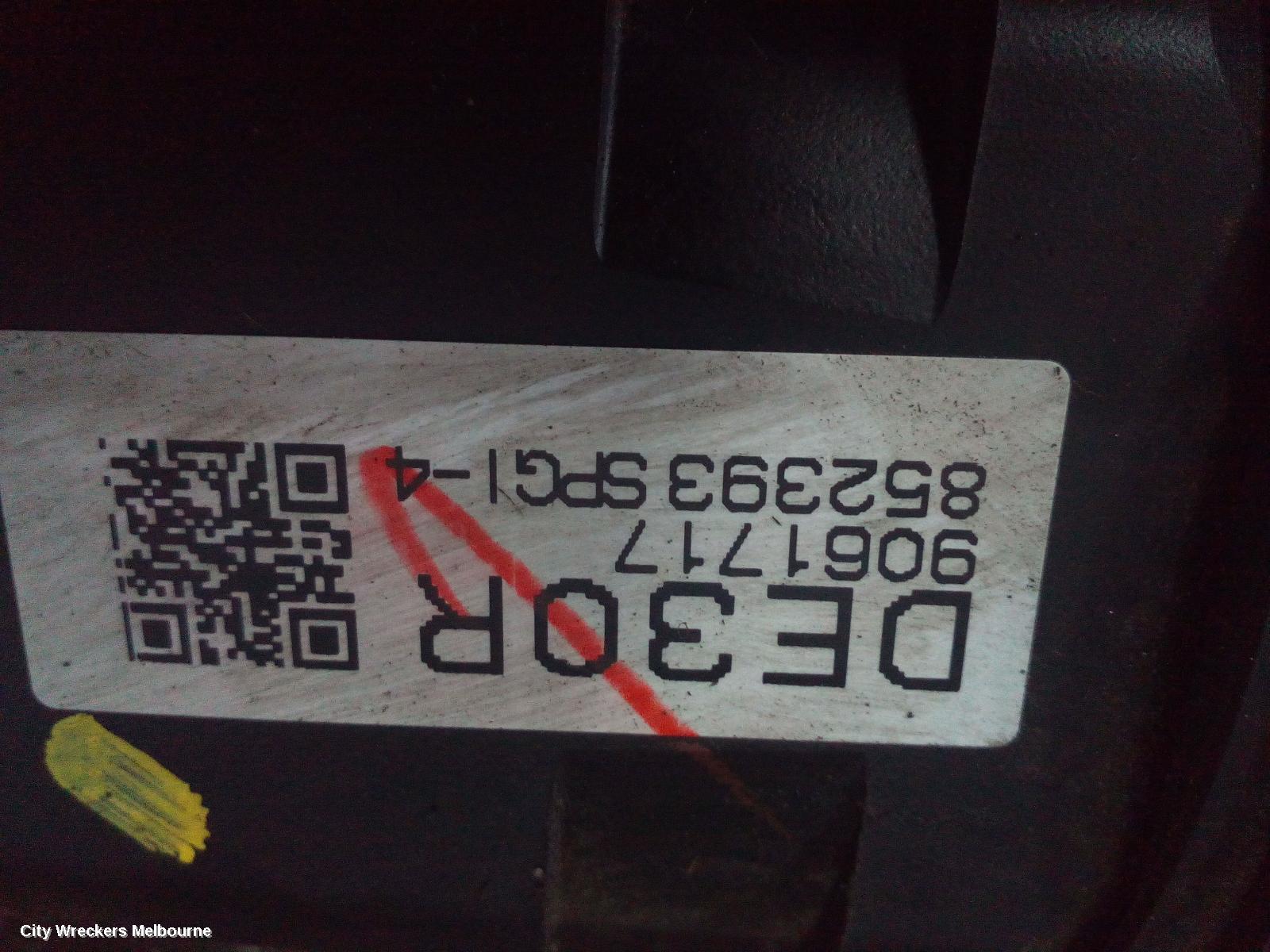 TOYOTA COROLLA RIGHT DRIVESHAFT, AUTO T/M, PETROL, 2.0, M20A-FKS, MZEA12R, 07/2018 ONWARDS