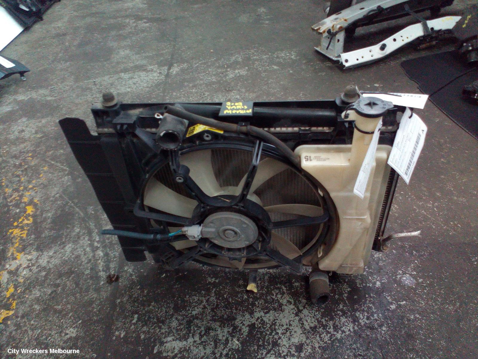 TOYOTA YARIS A/C CONDENSER, NCP9#, SEDAN, 03/2006 - 06/2016 (AUS ONLY)