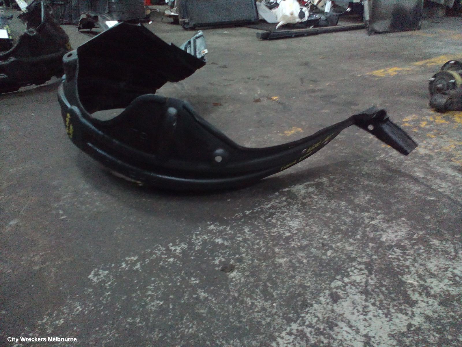 TOYOTA YARIS LEFT GUARD LINER, NCP9#, SEDAN, 03/2006 - 06/2016 (AUS ONLY)