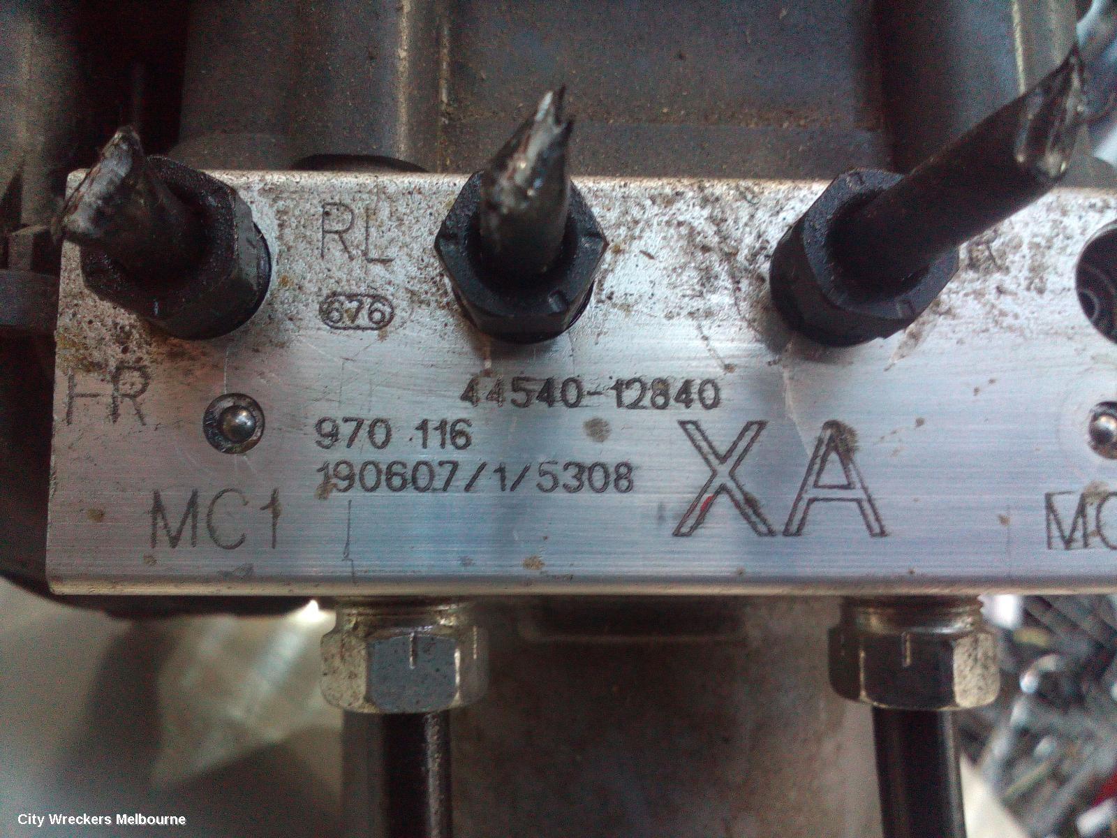 TOYOTA COROLLA ABS PUMP/MODULATOR, MZEA12R, NON HYBRID, P/N 4405012D40, 07/2018 ONWARDS