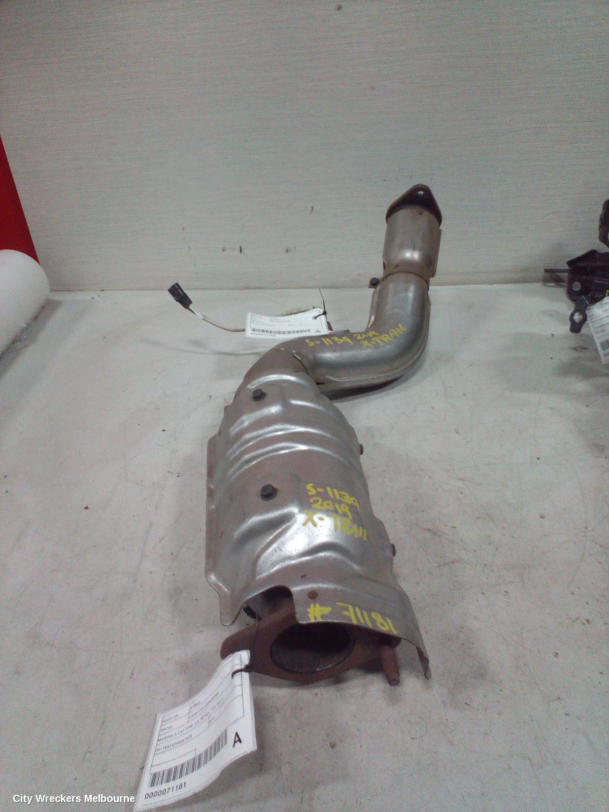 NISSAN XTRAIL CATALYTIC CONVERTER, UNDER CAR-CAT TYPE, 2.5, PETROL, T32, 02/2014 - 07/2022