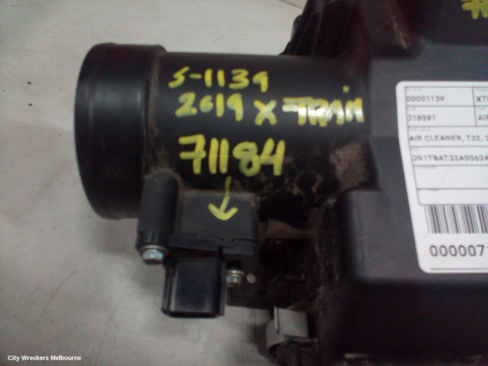 NISSAN XTRAIL AIR FLOW METER, 2.5, PETROL, T32, 03/2014 ONWARDS