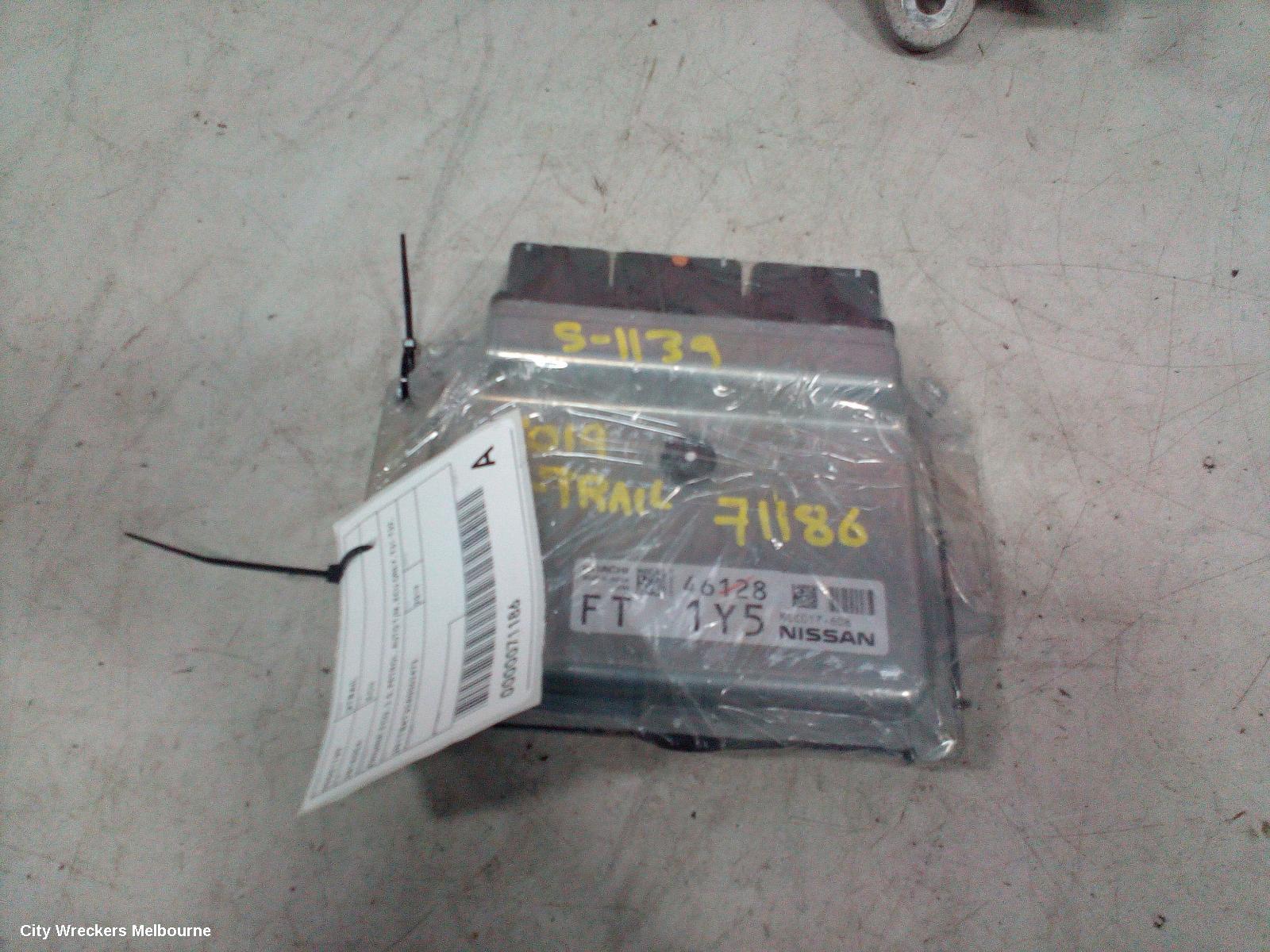 NISSAN XTRAIL ECU, ENGINE ECU, 2.5, PETROL, AUTO T/M, ECU ONLY, T31-T32, 09/2007 ONWARDS