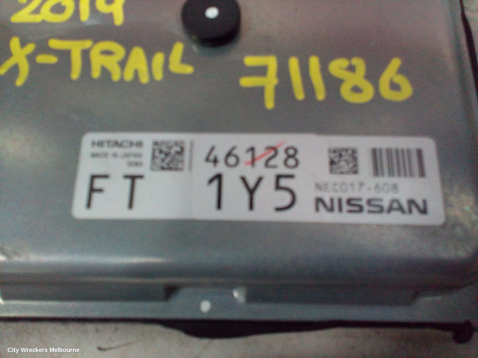 NISSAN XTRAIL ECU, ENGINE ECU, 2.5, PETROL, AUTO T/M, ECU ONLY, T31-T32, 09/2007 ONWARDS