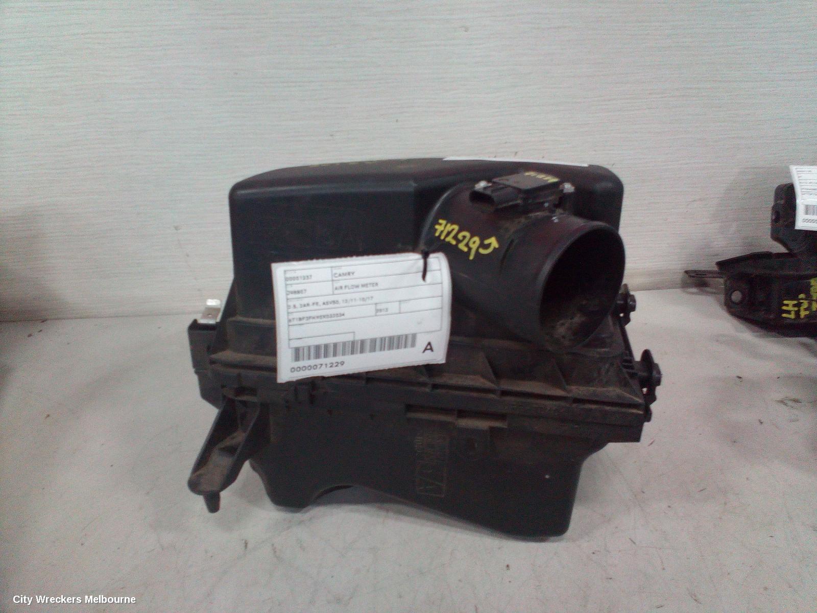 TOYOTA CAMRY AIR CLEANER/BOX, AIR CLEANER, ASV50, 2.5, 2AR-FE, PETROL, 12/2011 - 10/2017