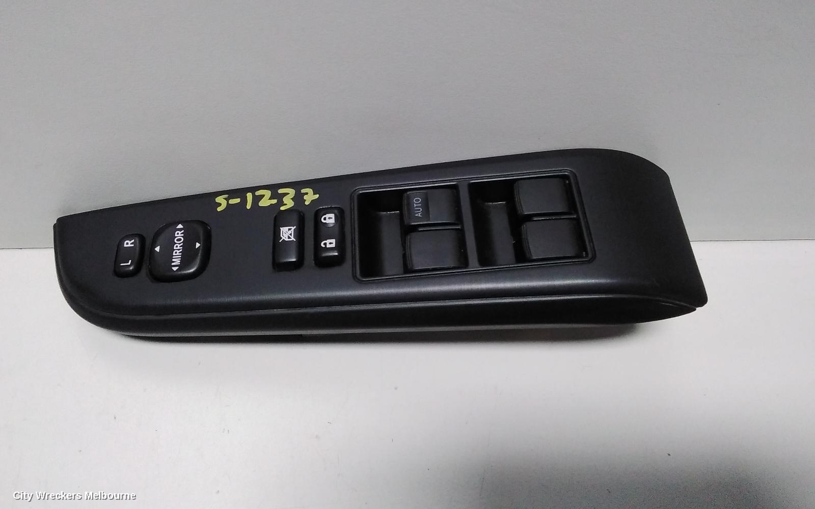 TOYOTA CAMRY PWR DR WIND SWITCH, RH FRONT (MASTER SWITCH), ASV50/AVV50, 12/2011 - 10/2017