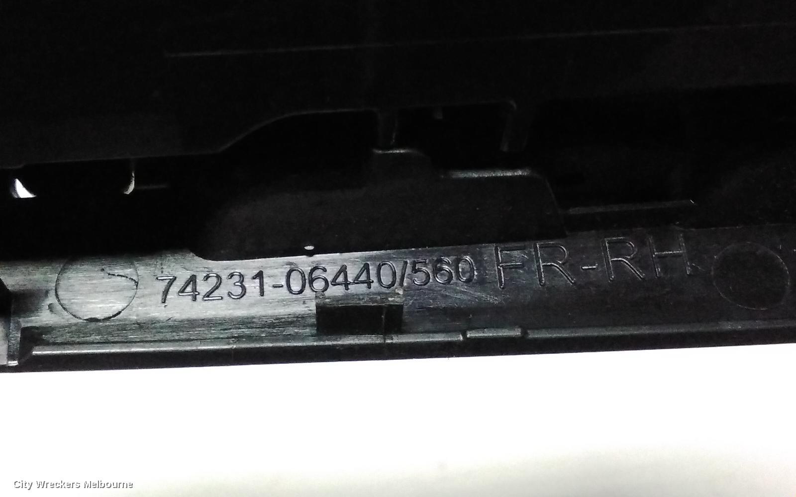 TOYOTA CAMRY PWR DR WIND SWITCH, RH FRONT (MASTER SWITCH), ASV50/AVV50, 12/2011 - 10/2017