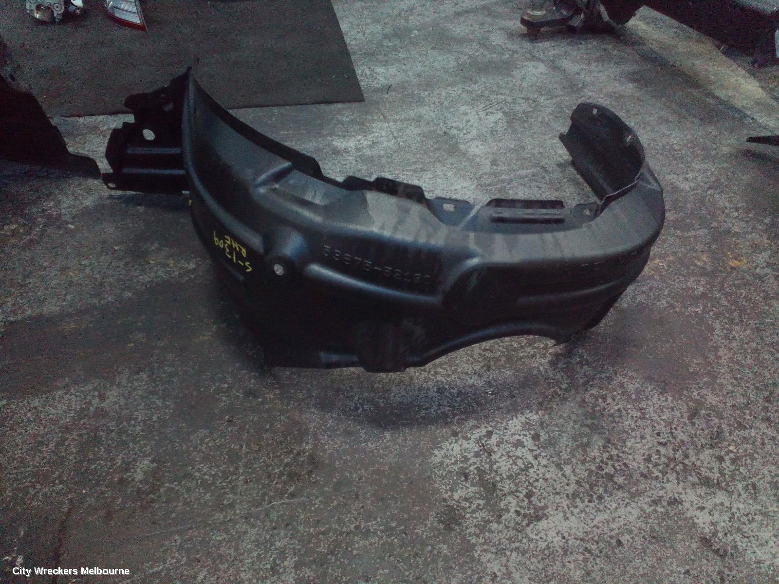 TOYOTA YARIS RIGHT GUARD LINER, NCP9#, SEDAN, 03/2006 - 06/2016 (AUS ONLY)