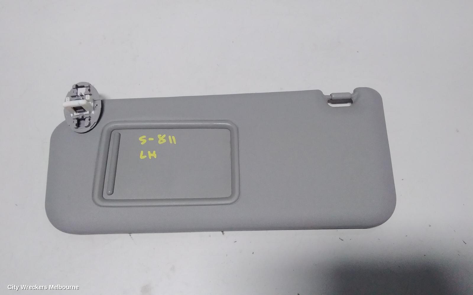 TOYOTA RAV4 SUNVISOR, ACA33, LH SIDE, 11/2005 - 11/2012