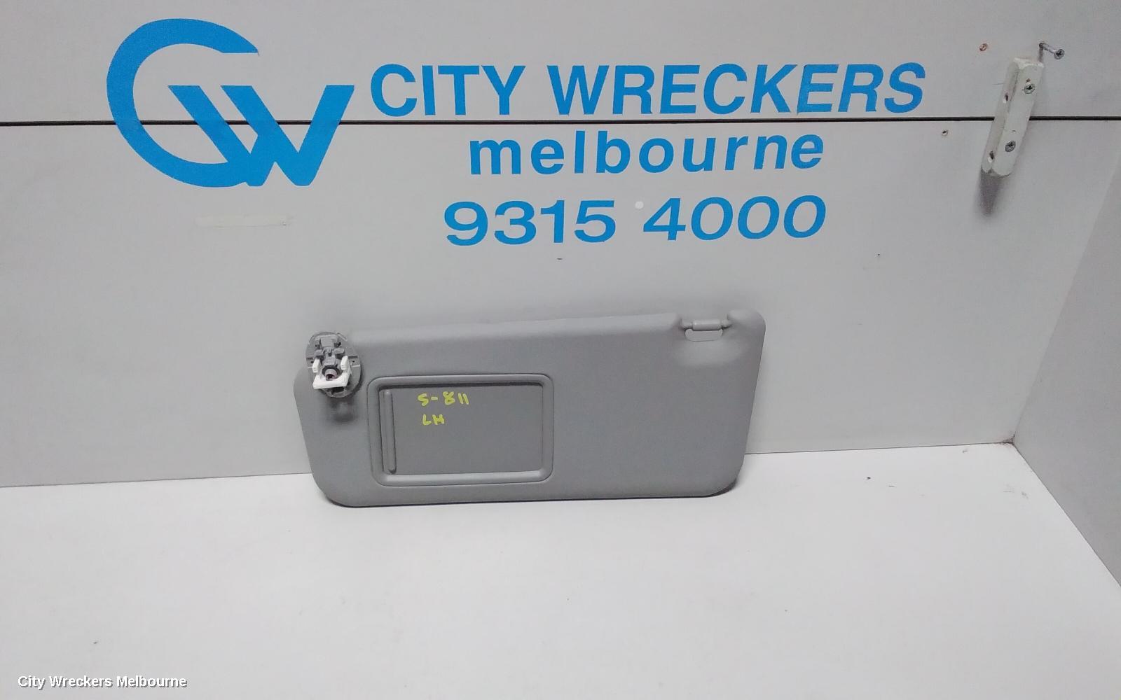 TOYOTA RAV4 SUNVISOR, ACA33, LH SIDE, 11/2005 - 11/2012