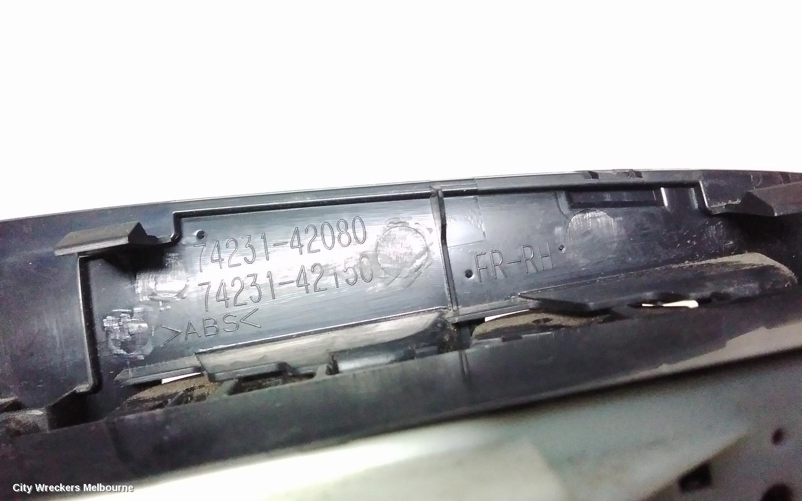 TOYOTA RAV4 PWR DR WIND SWITCH, RH FRONT (MASTER SWITCH), ACA33, 10/2007 - 11/2012