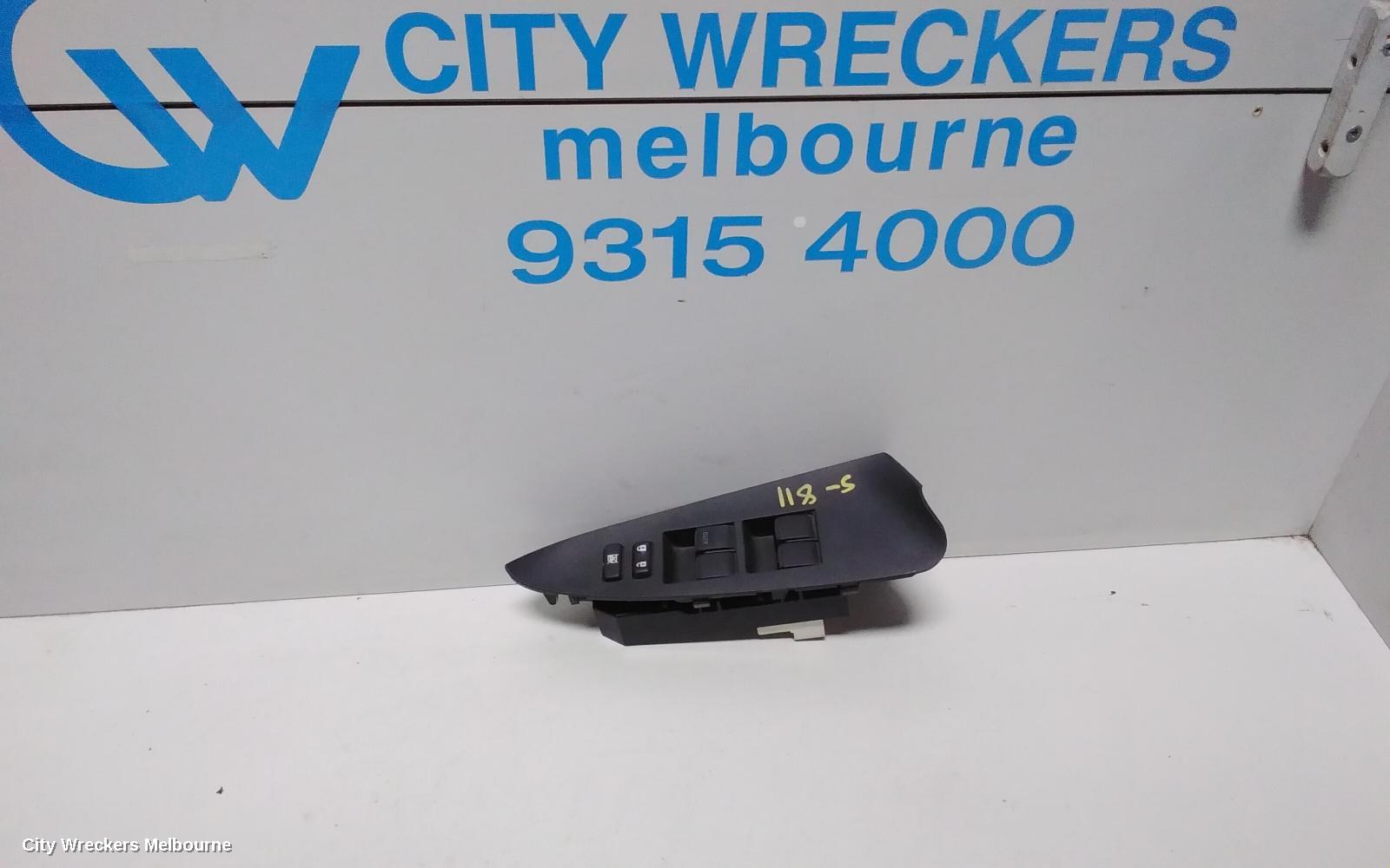 TOYOTA RAV4 PWR DR WIND SWITCH, RH FRONT (MASTER SWITCH), ACA33, 10/2007 - 11/2012