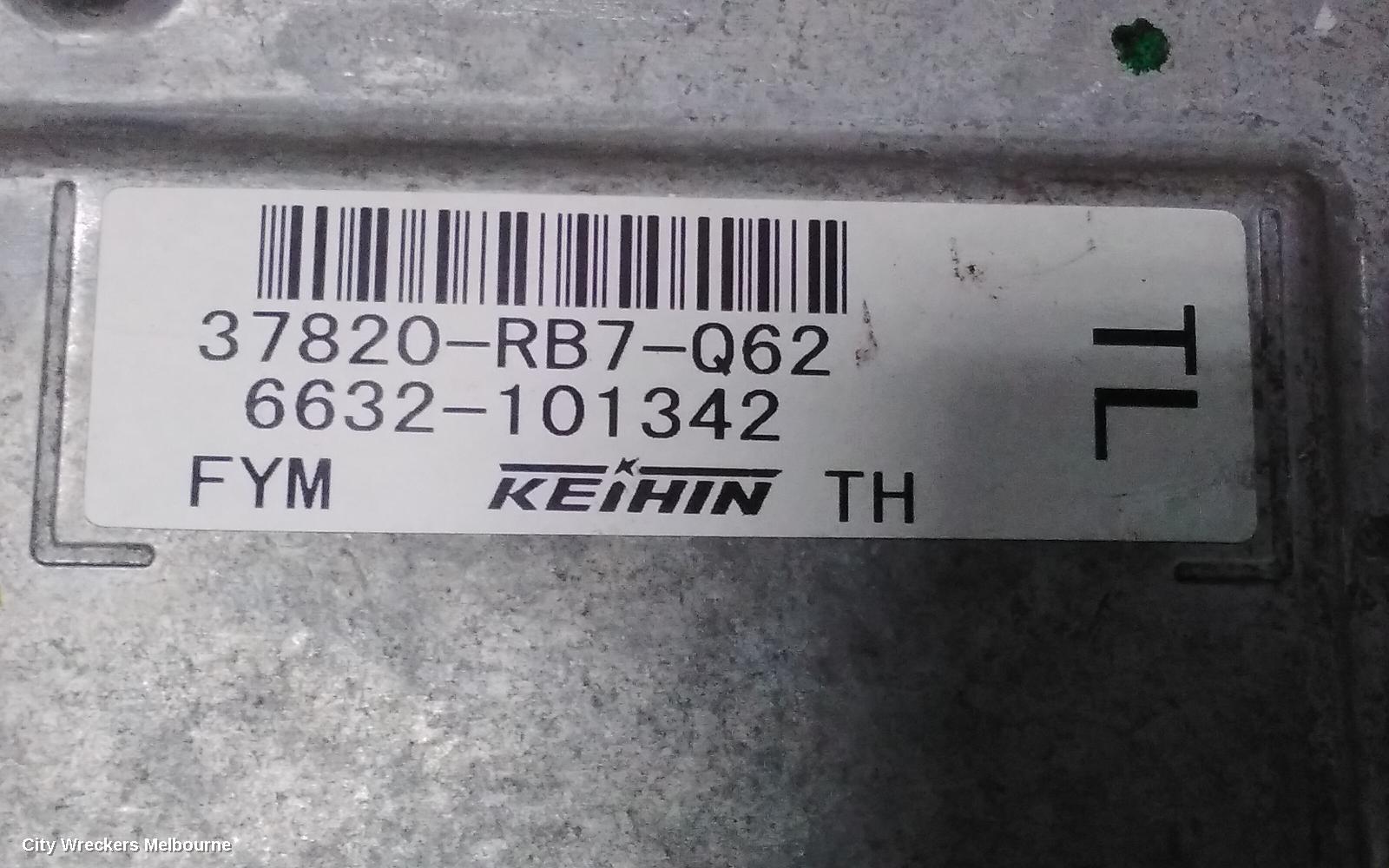 HONDA JAZZ ECU, ENGINE ECU, 1.5, AUTO T/M, ECU ONLY, GE, 08/2008 - 06/2014