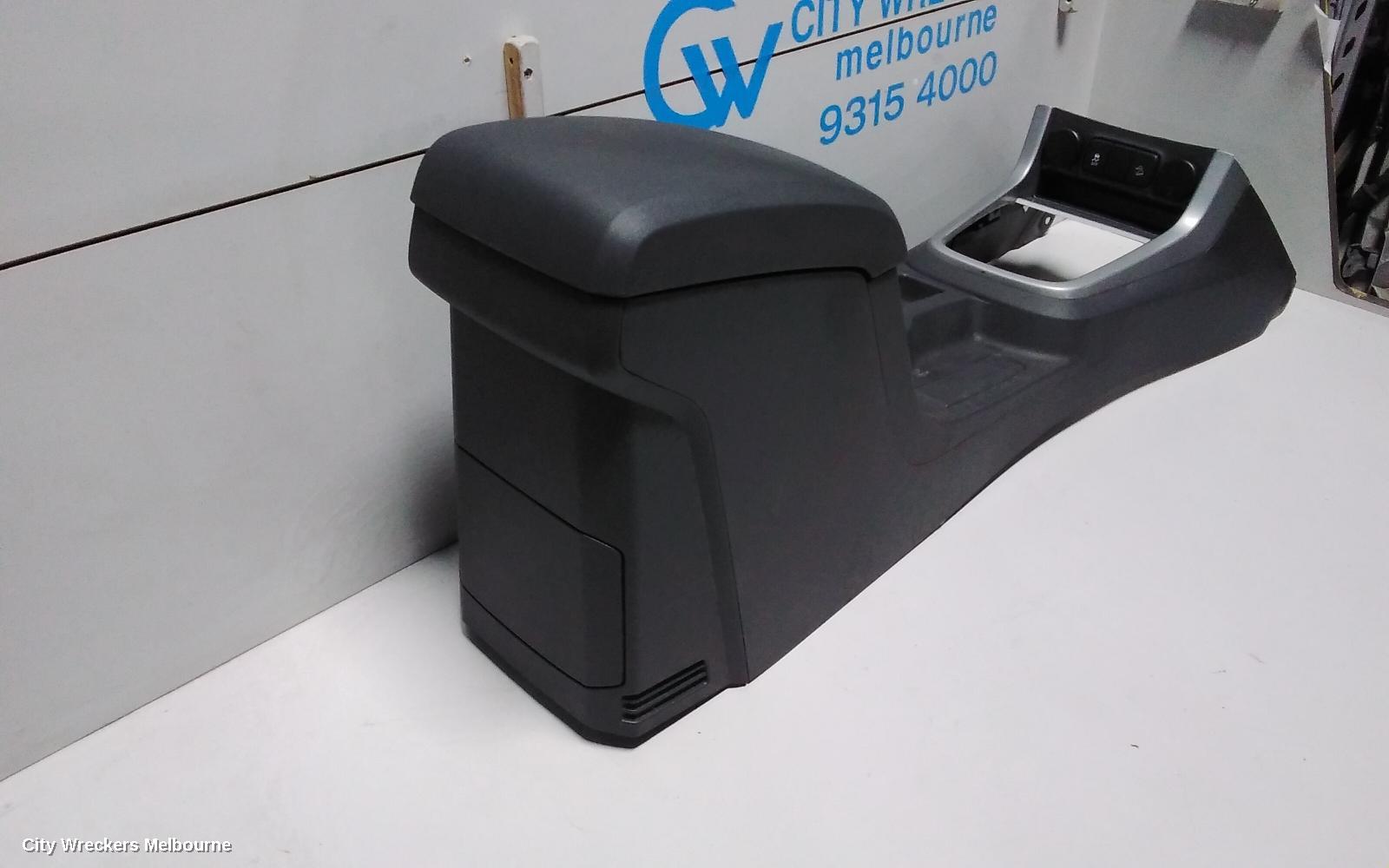 HOLDEN COLORADO CONSOLE, RG, CENTRE CONSOLE LID ONLY, PLASTIC, BLACK, 06/2012 - 12/2020