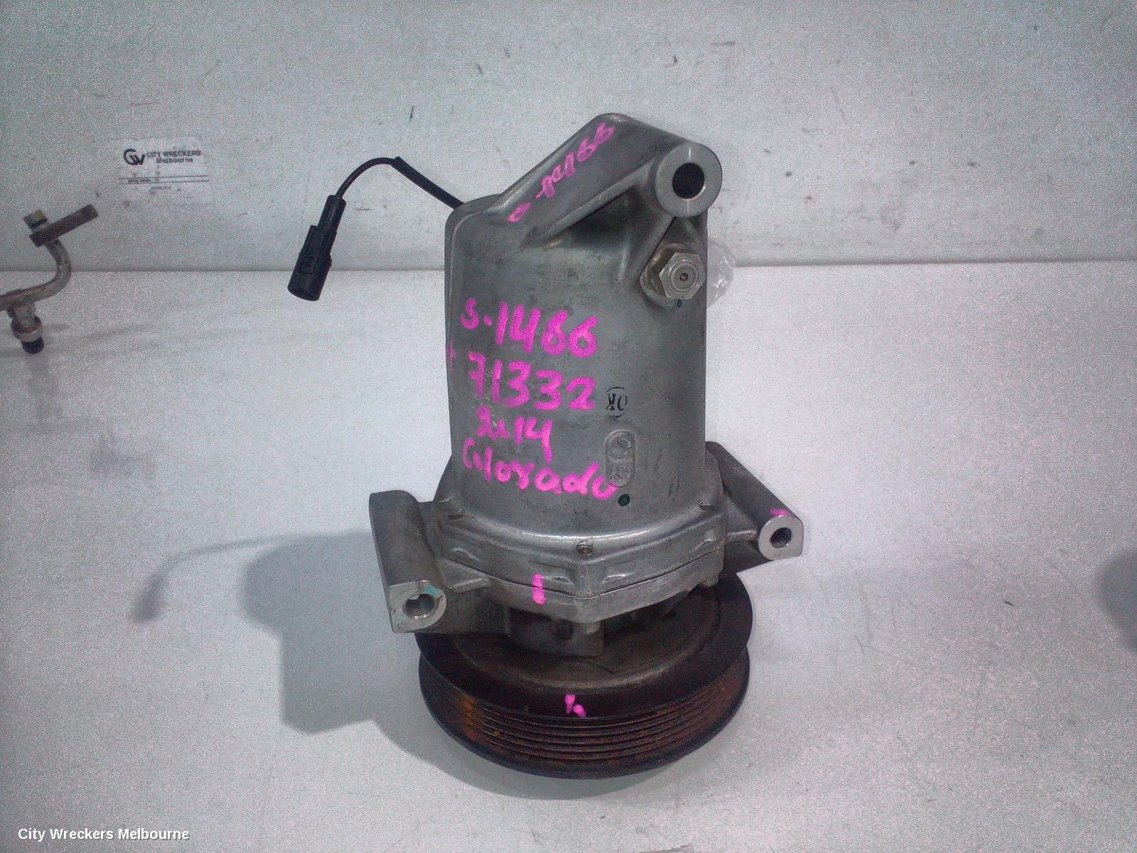 HOLDEN COLORADO A/C COMPRESSOR, RG, UTE, DIESEL, 01/2012 - 12/2020