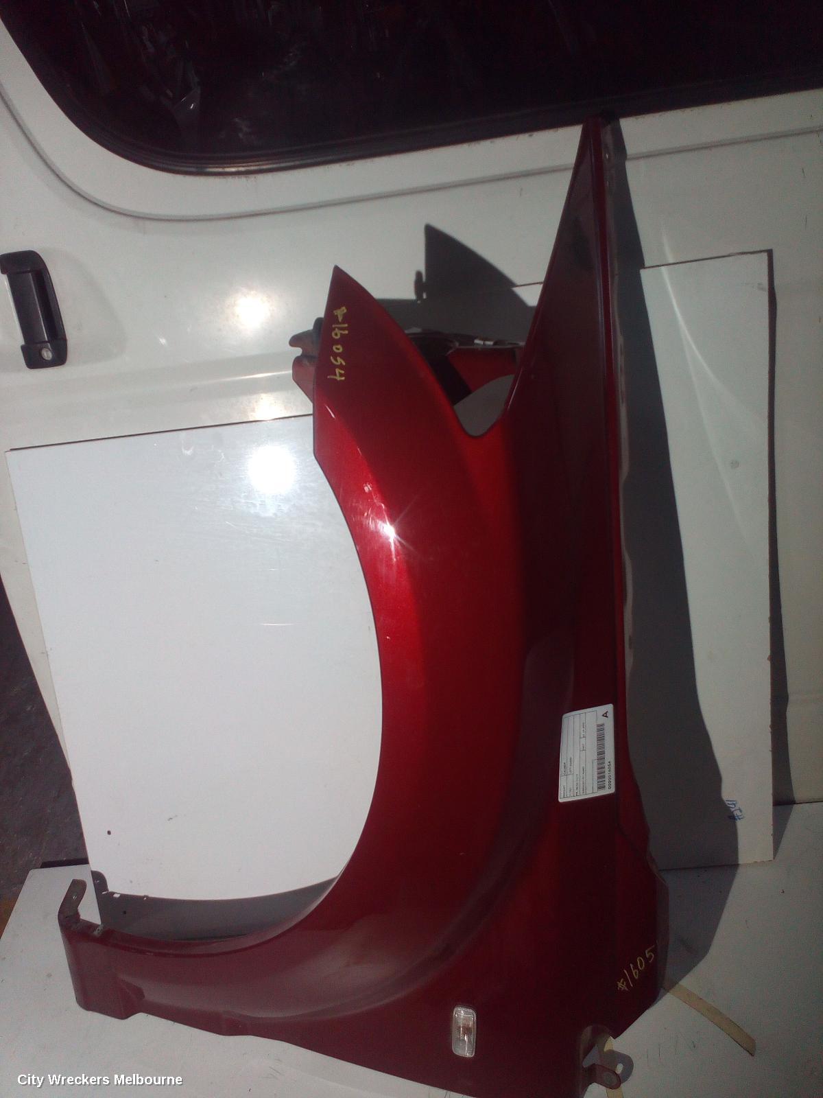 DODGE CALIBER LEFT GUARD, PM, 08/2006 - 12/2012