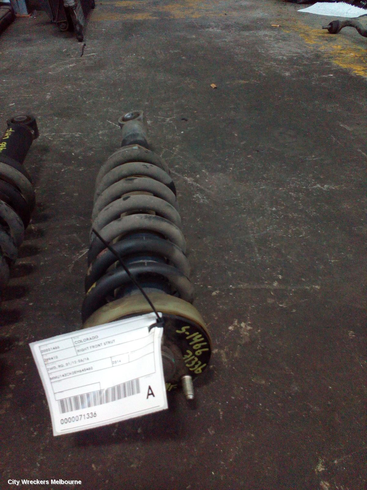 HOLDEN COLORADO RIGHT FRONT STRUT, 2WD, RG, 01/2012 - 06/2016