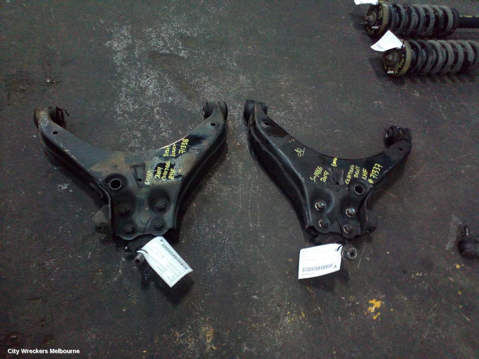 HOLDEN COLORADO RIGHT FRONT LOWER CONTROL ARM, RG/RG 7, 01/2012 - 06/2016