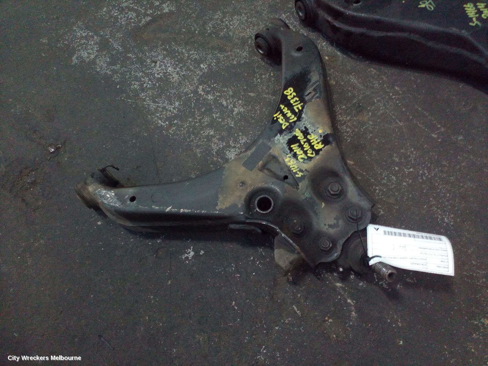 HOLDEN COLORADO RIGHT FRONT LOWER CONTROL ARM, RG/RG 7, 01/2012 - 06/2016