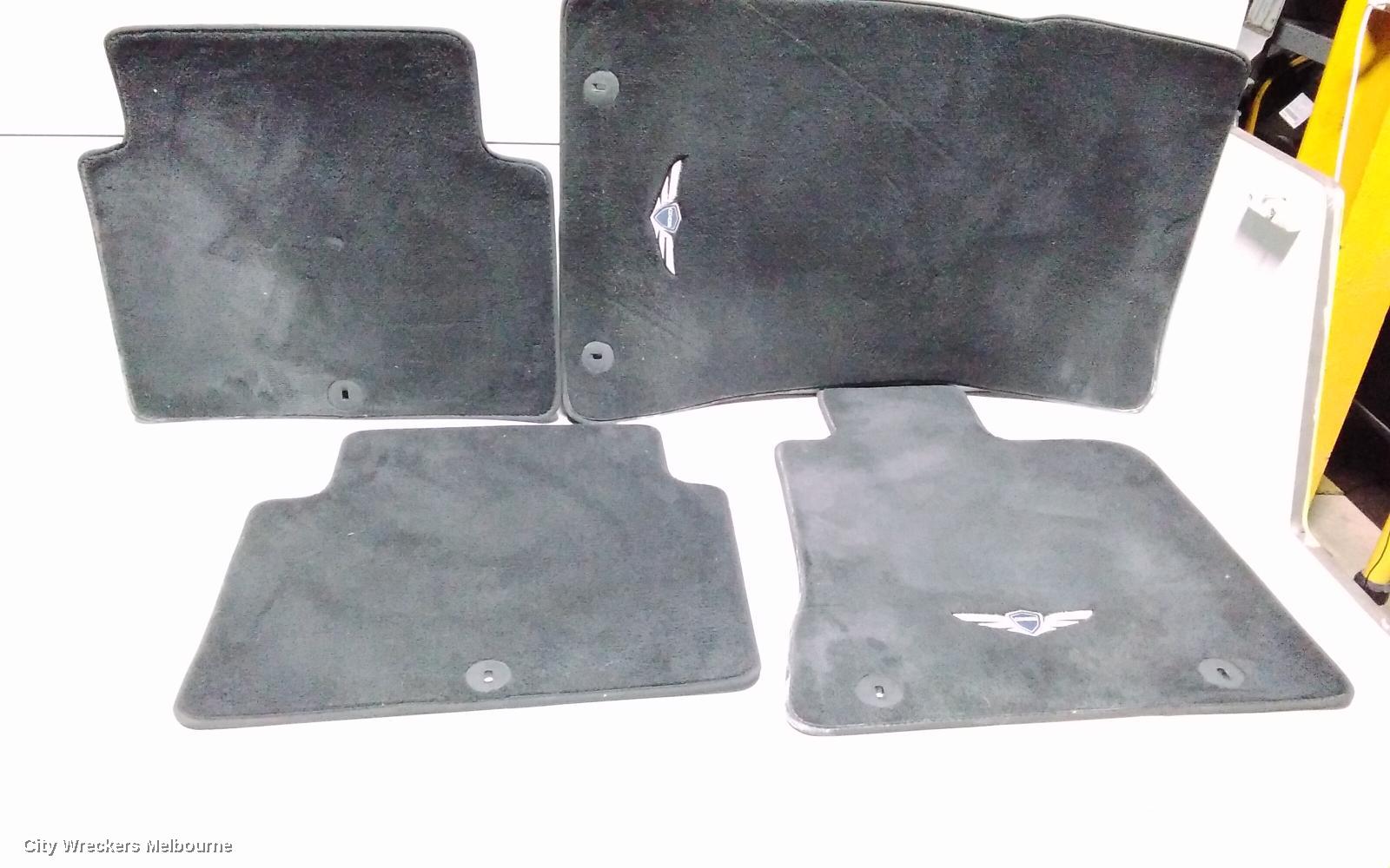HYUNDAI GENESIS FLOOR MATS, DH, 11/2014 - 01/2018