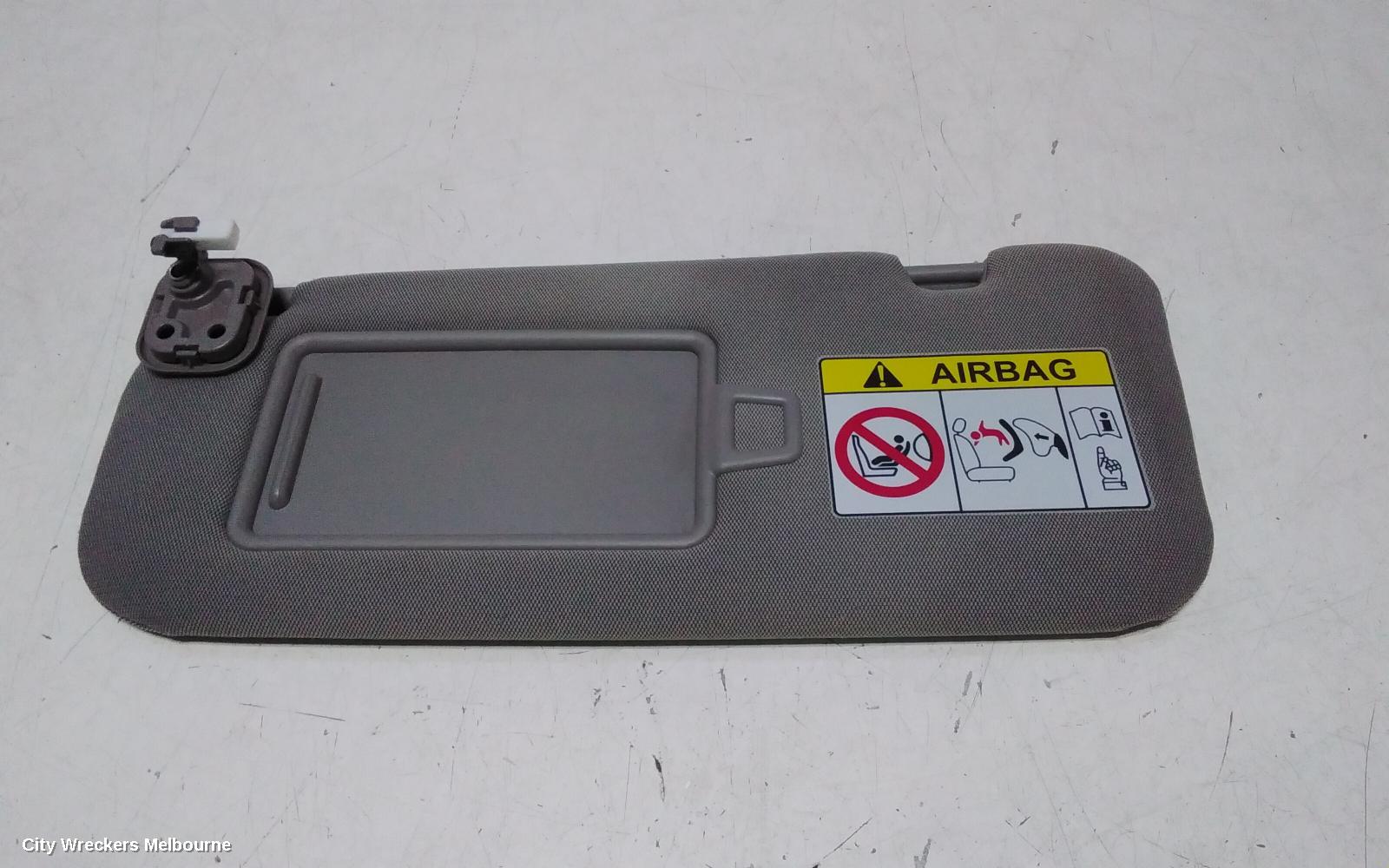 HYUNDAI GENESIS SUNVISOR, DH, LH SIDE, 11/2014 - 01/2018