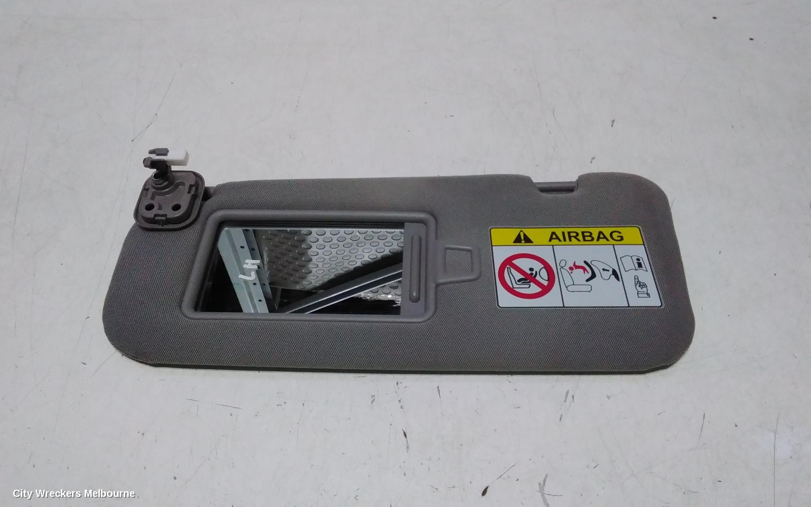 HYUNDAI GENESIS SUNVISOR, DH, LH SIDE, 11/2014 - 01/2018