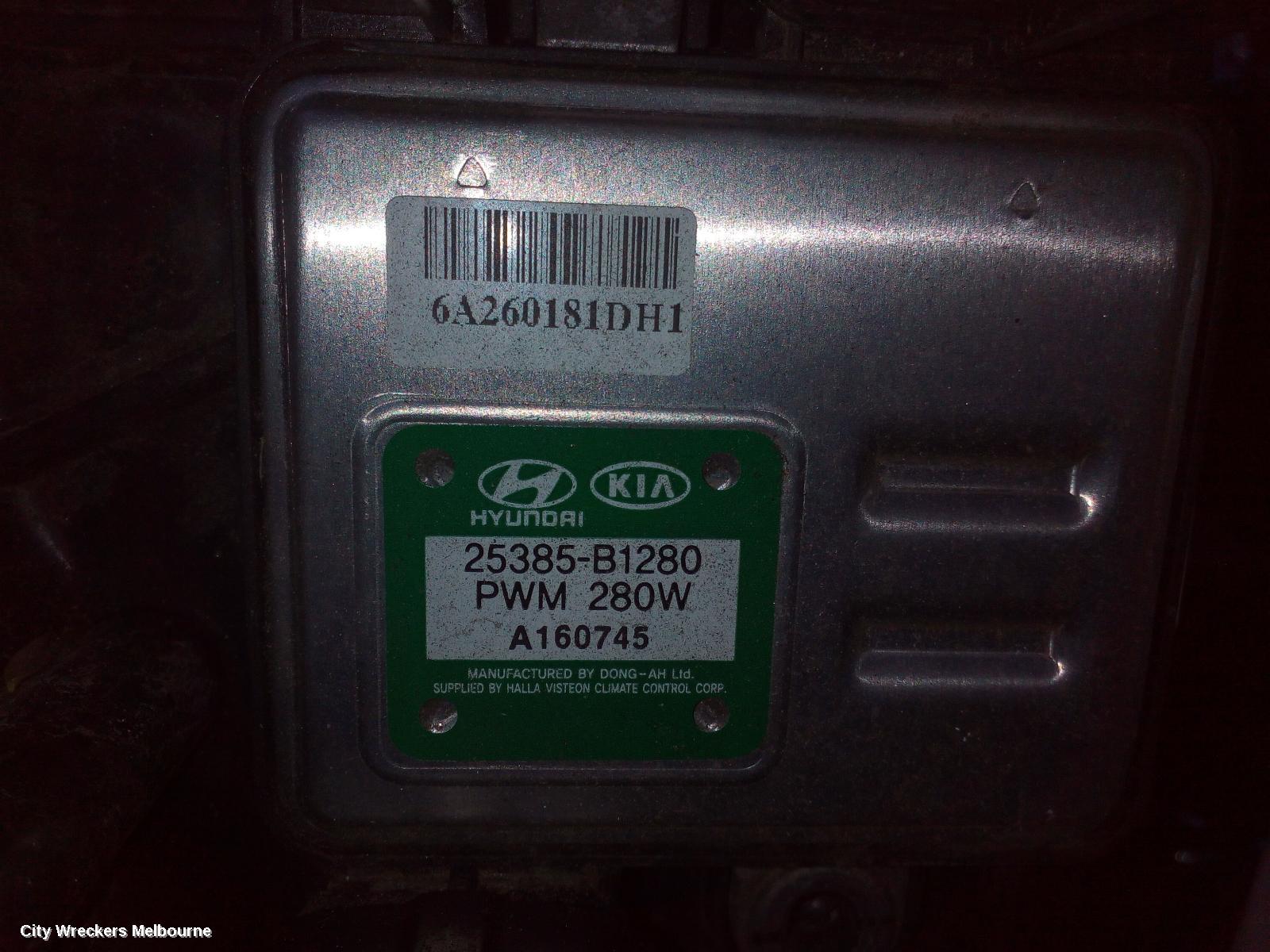 HYUNDAI GENESIS FAN, RADIATOR FAN, DH, 11/2014 - 01/2018