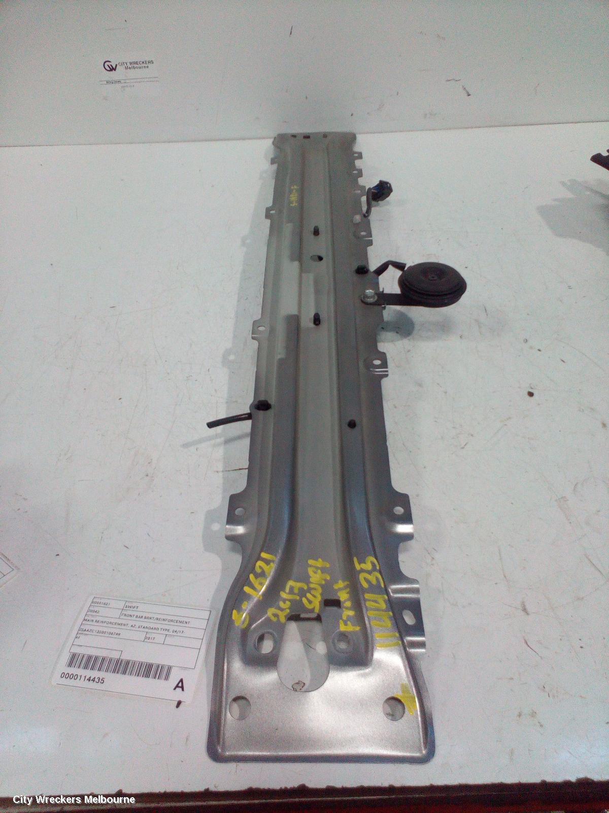 SUZUKI SWIFT F/BAR REINFORC/BRACK, MAIN REINFORCEMENT, AZ, STANDARD TYPE, 04/2017 ONWARDS