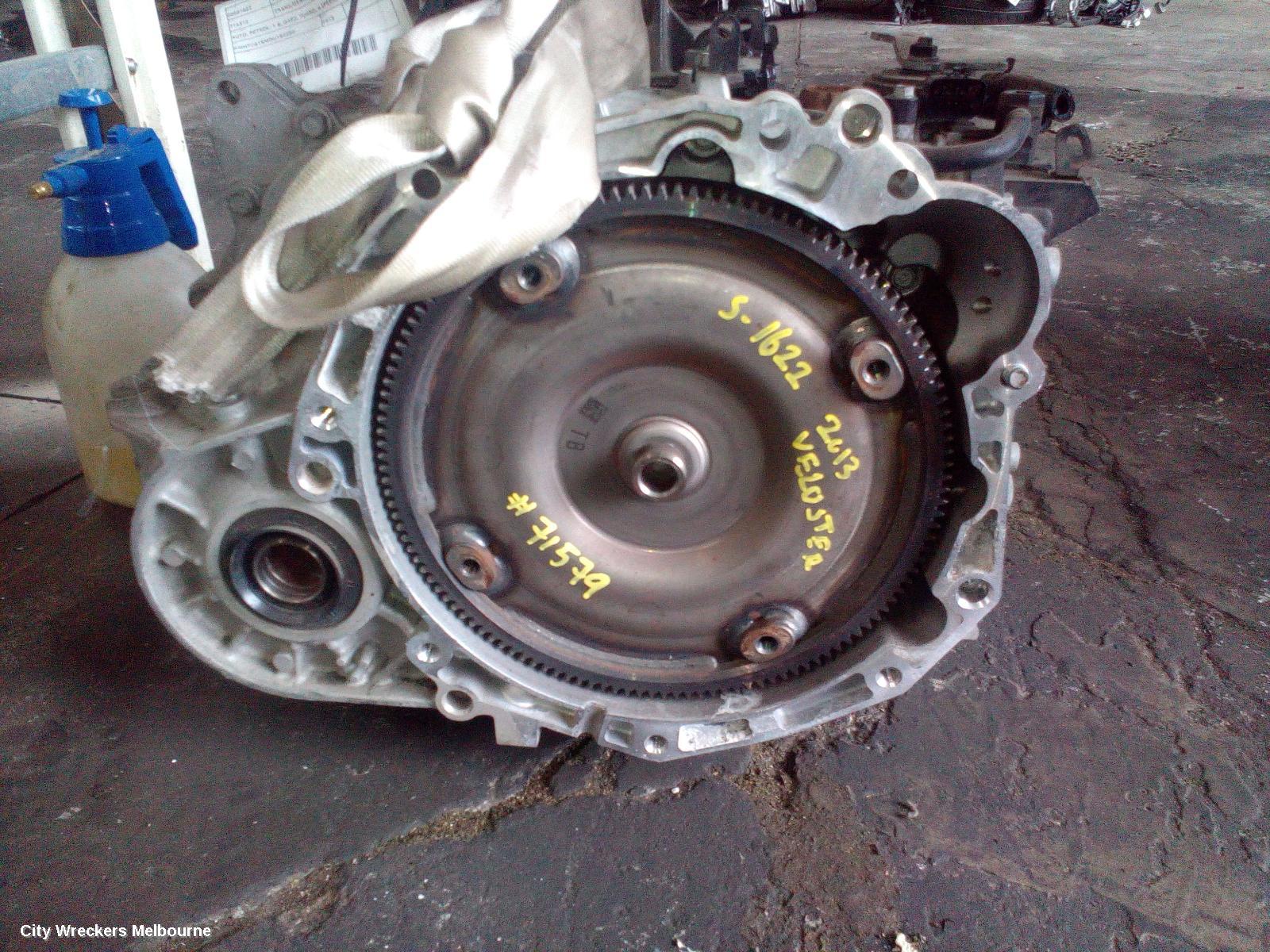 HYUNDAI VELOSTER TRANS/GEARBOX, AUTO, PETROL, 1.6, G4FJ, TURBO, 6 SPEED, FS, 07/2012 - 04/2015
