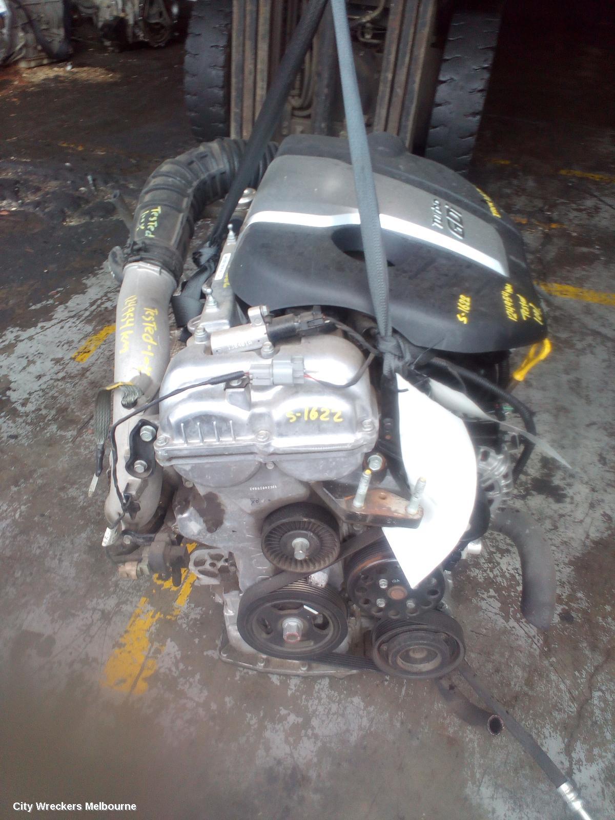 HYUNDAI VELOSTER TRANS/GEARBOX, AUTO, PETROL, 1.6, G4FJ, TURBO, 6 SPEED, FS, 07/2012 - 04/2015