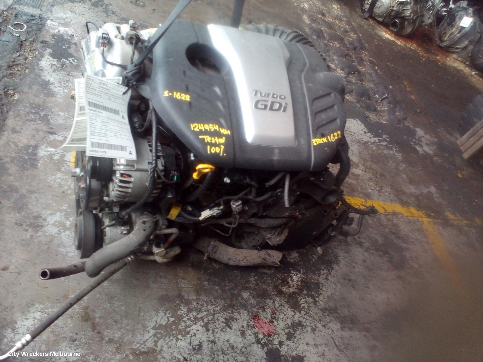 HYUNDAI VELOSTER TRANS/GEARBOX, AUTO, PETROL, 1.6, G4FJ, TURBO, 6 SPEED, FS, 07/2012 - 04/2015