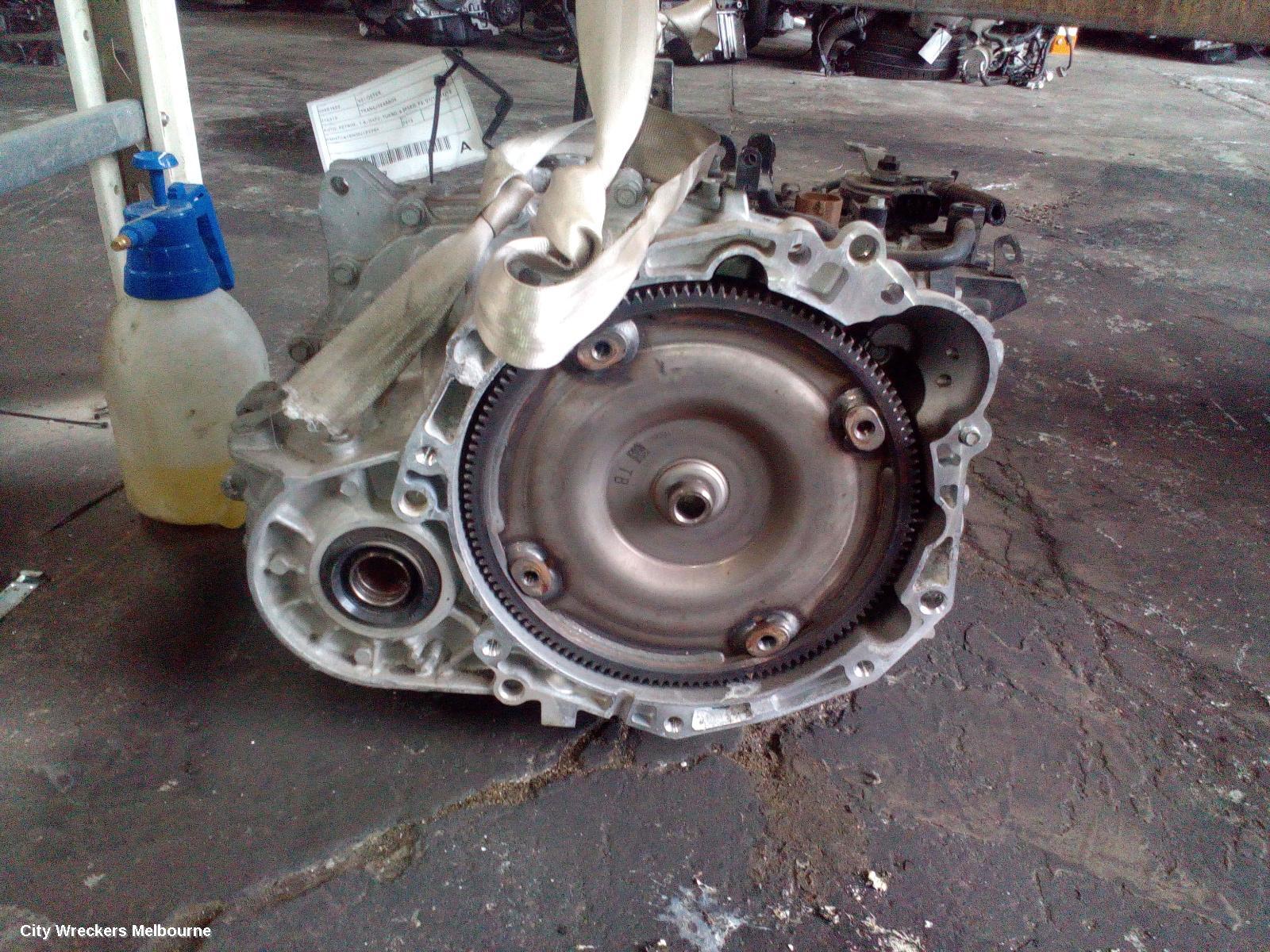 HYUNDAI VELOSTER TRANS/GEARBOX, AUTO, PETROL, 1.6, G4FJ, TURBO, 6 SPEED, FS, 07/2012 - 04/2015
