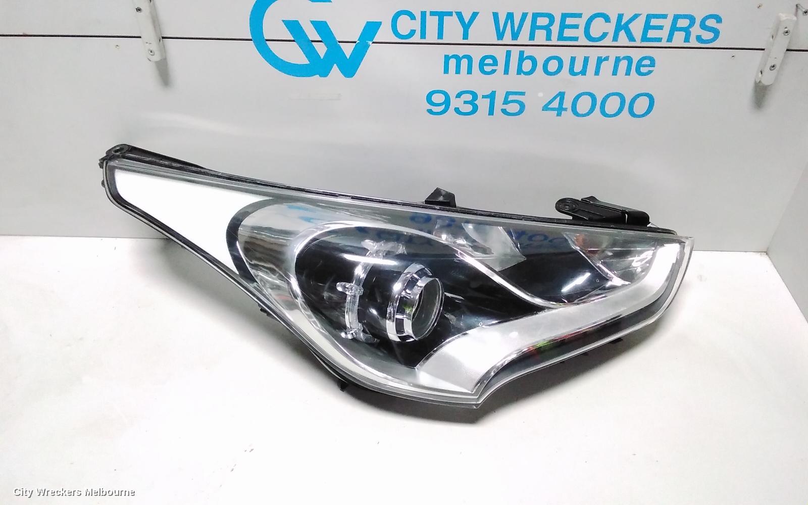 HYUNDAI VELOSTER RIGHT HEADLAMP, FS, VELOSTER+ TYPE, 12/2011 - 02/2018